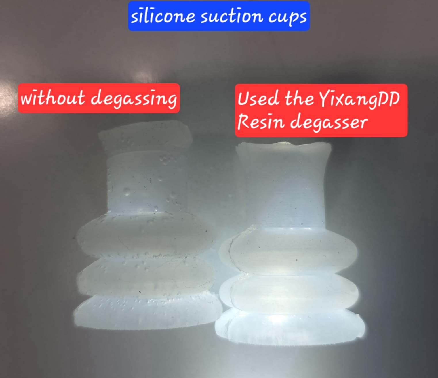 Resin Bubble Remover, Digital Display Design, Removes 99% of Air Bubbles in 5-10 Minutes, 96kPa Vacuum Degassing Chamber, Resin Bubble Remover Machine for Epoxy Resin Artwork, Crafts customer photo 1