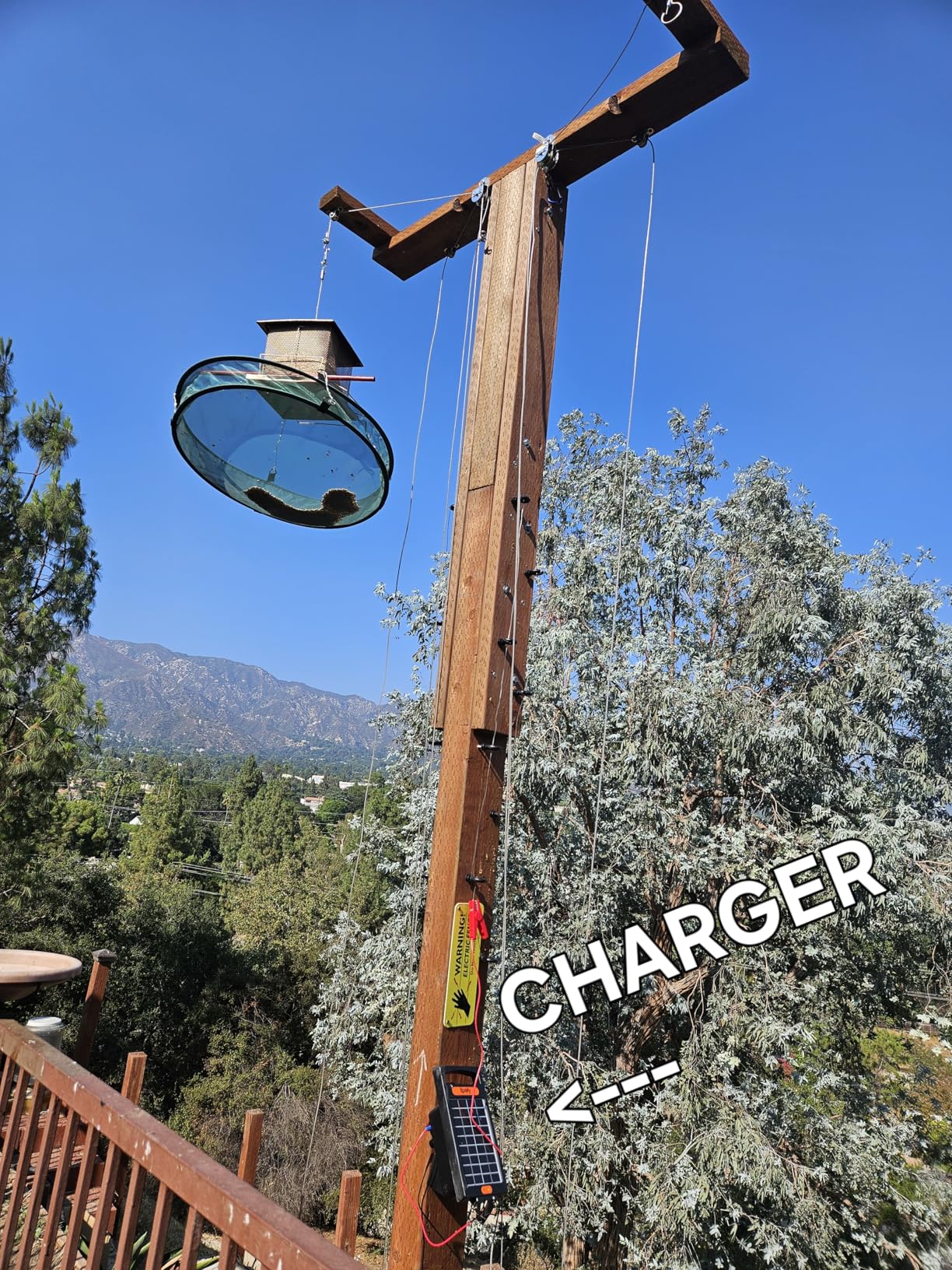 24 Hour Solar Electric Fence Charger, 10 Miles, Up to 10200v Output Range Electric Fence Charger, 0.18J Portable Energizer with Rechargeable Solar Panel for Livestock & Predator Protection customer photo 2