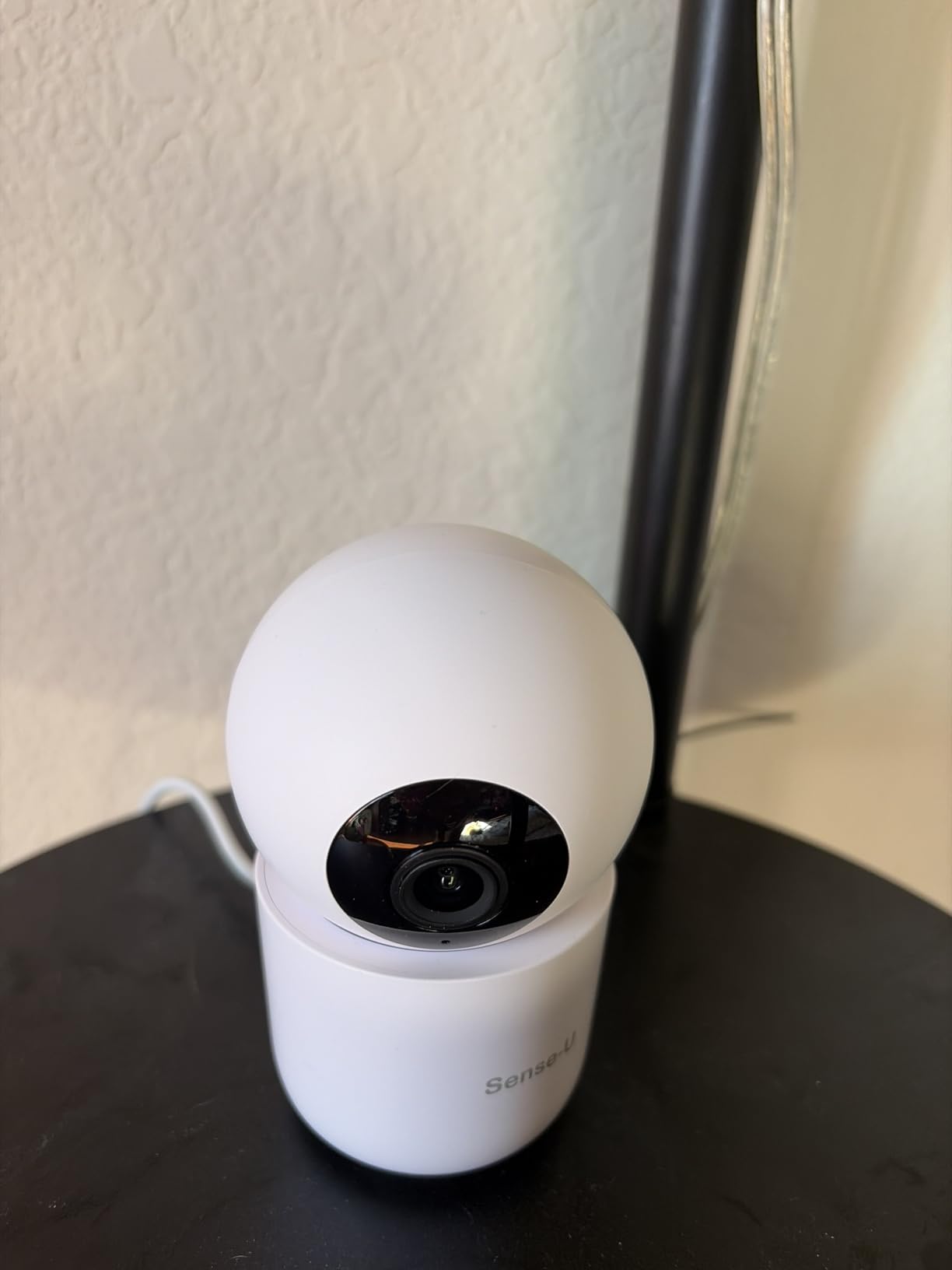 Sense-U AI 2.5K PTZ Baby Camera Monitor with Sensor-Free Sleep Breathing Movement Detection, Smart Security Indoor Video Camera with Background Audio, Cry Detection, No Monthly Fee, for Peace of Mind customer photo 1