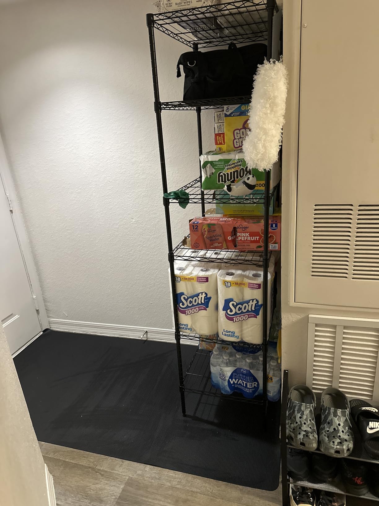 REIBII 8 Tier Metal Shelving 75