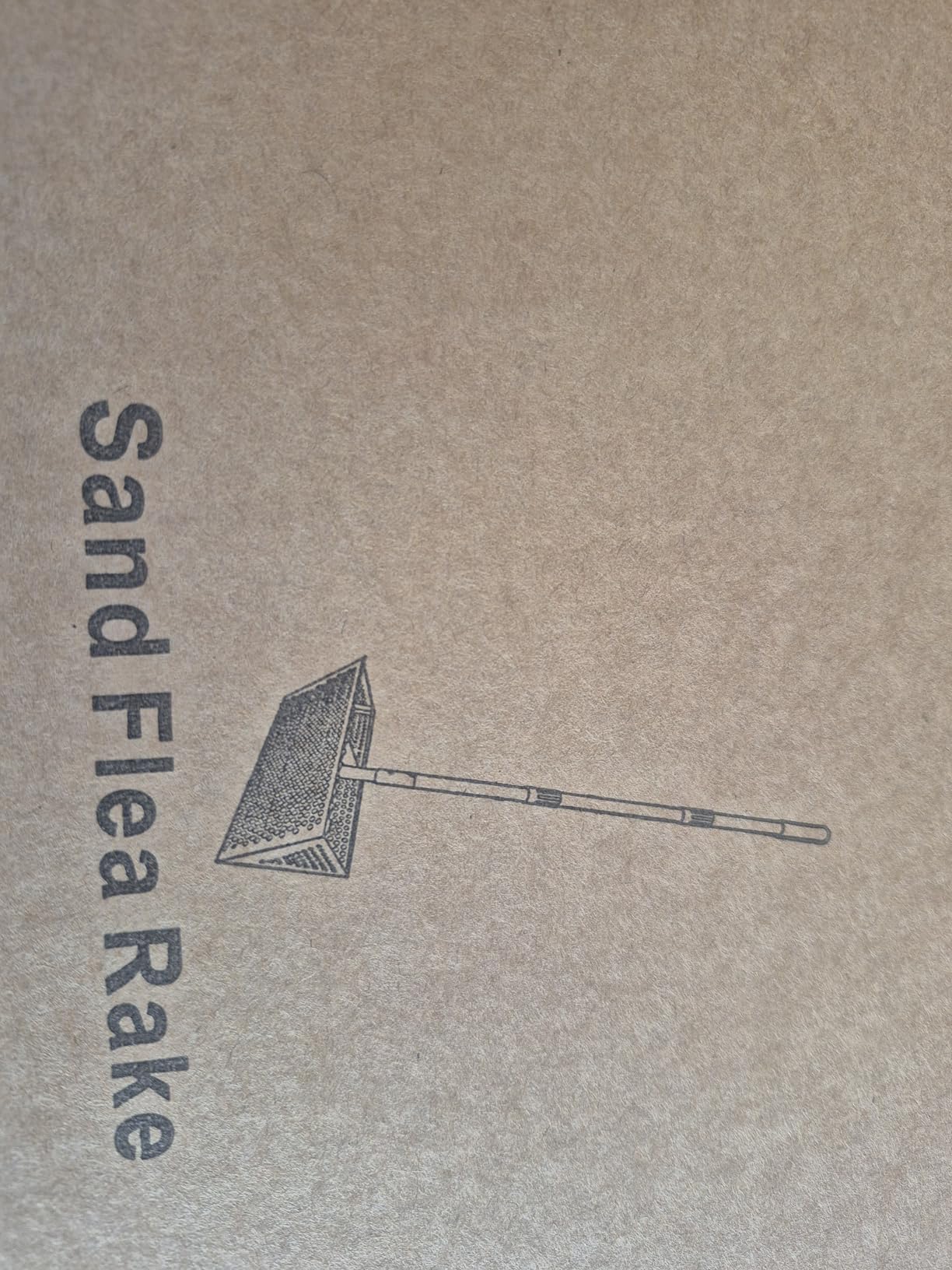 Sand Flea Rake, Long Handle Sand Sifter for The Beach, Stainless Steel Shark Tooth Sifter Comes with A 16-Inch Wide Mesh Screen for Collecting Fleas, Shark Teeth, and Seashells customer photo 1
