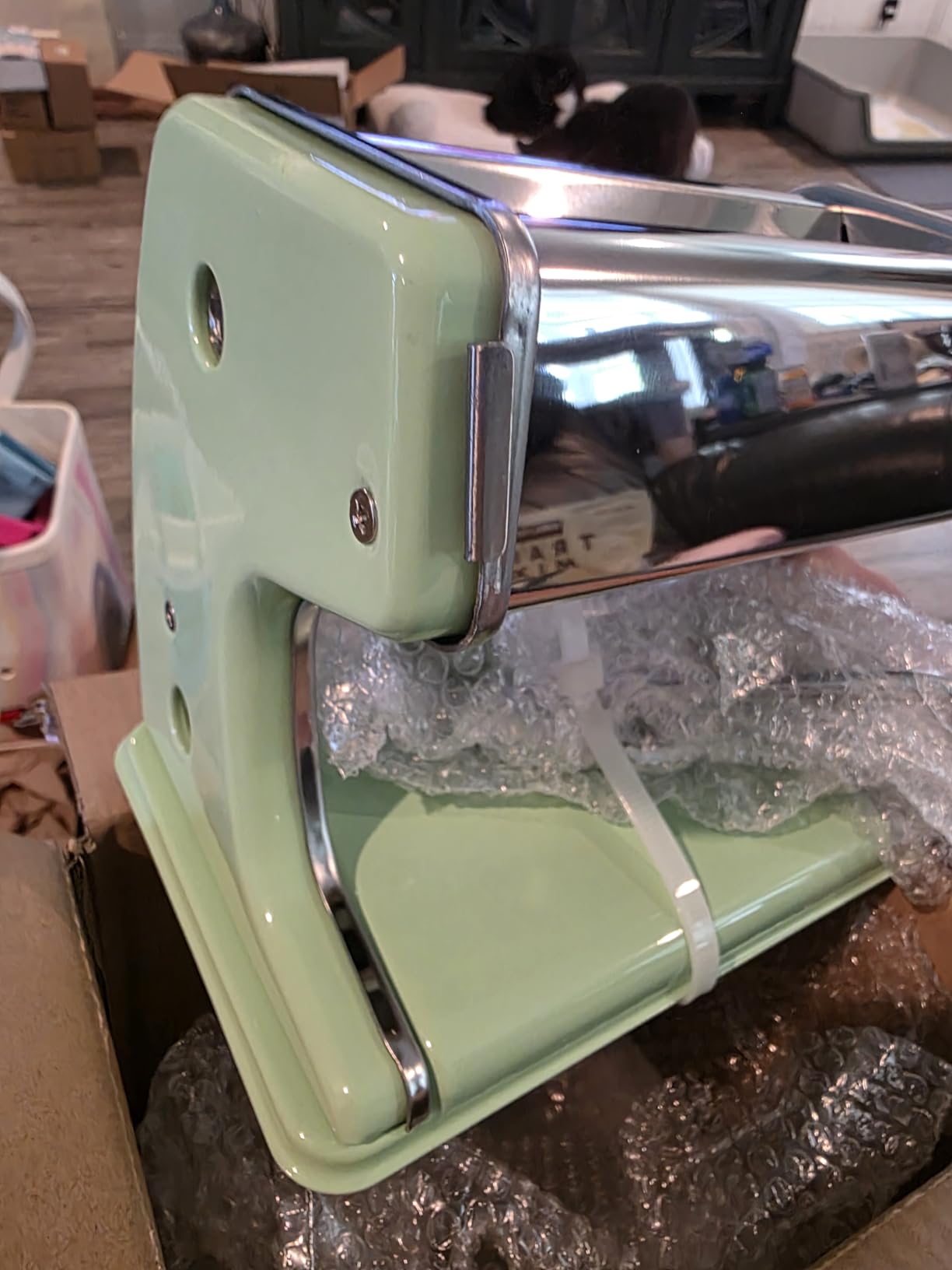 Clay Press Machine, Polymer Clay Press Machine for Making Clay Earrings, Polymer Clay Roller Machine, 7 Thickness Stainless Steel Polymer Clay Pasta Machine, Polymer Clay Tools customer photo 1