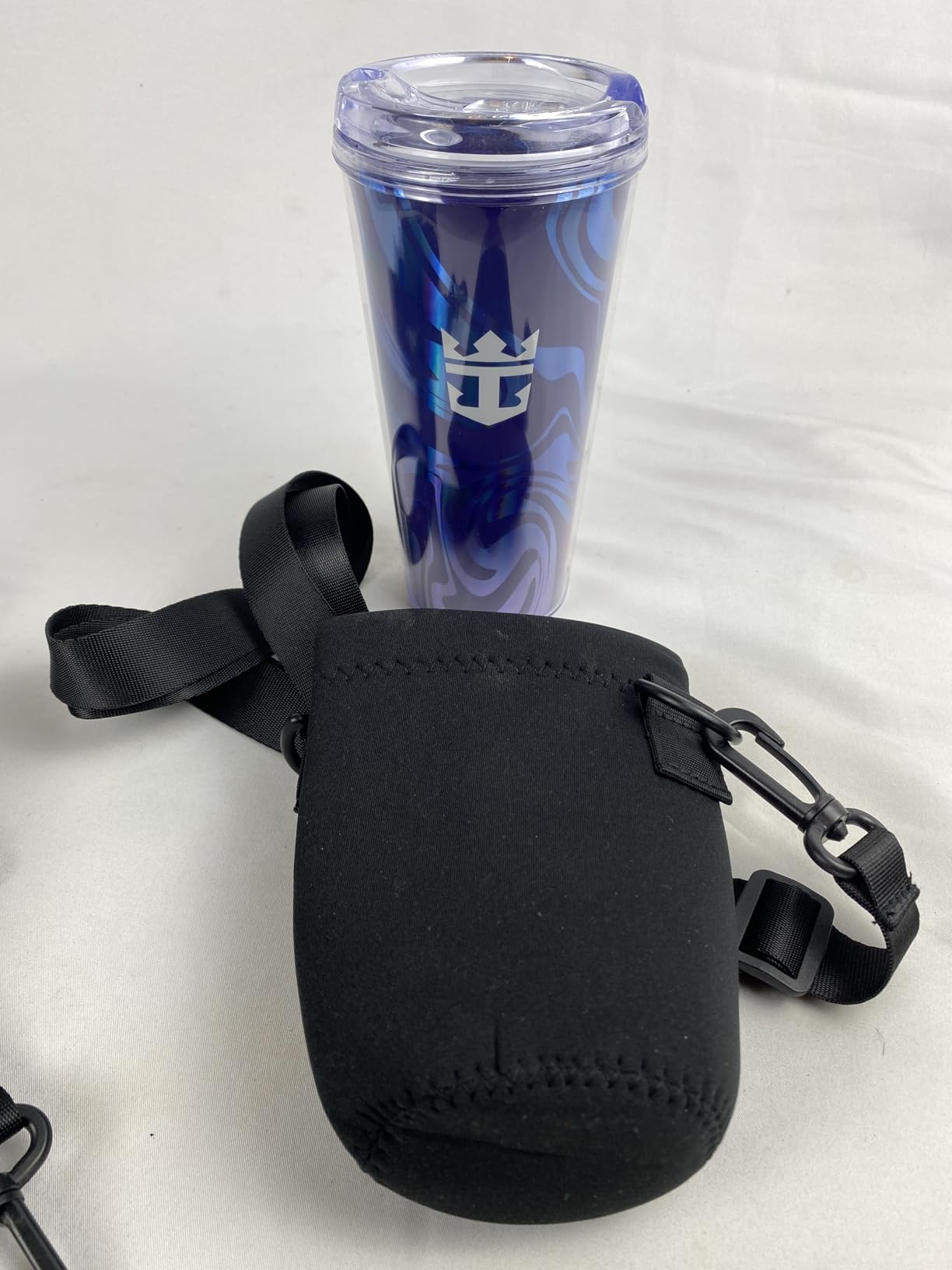 Cruise Ship Essentials Cup Sling Cruise Essentials 2026. Caribbean Cruise Must Haves. Cruise Ship Essentials 2026, Caribbean Royal, Caribbean cruise essentials 2026 (2-Pack) (black) customer photo 1
