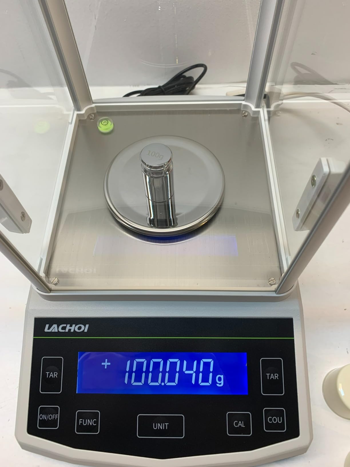 Analytical Balance 500g×0.001g Lab Scale 0.001g Accuracy High Precision Laboratory Scale with Windshield RS232 Interface Laboratory Balance (500g,1mg) customer photo 1
