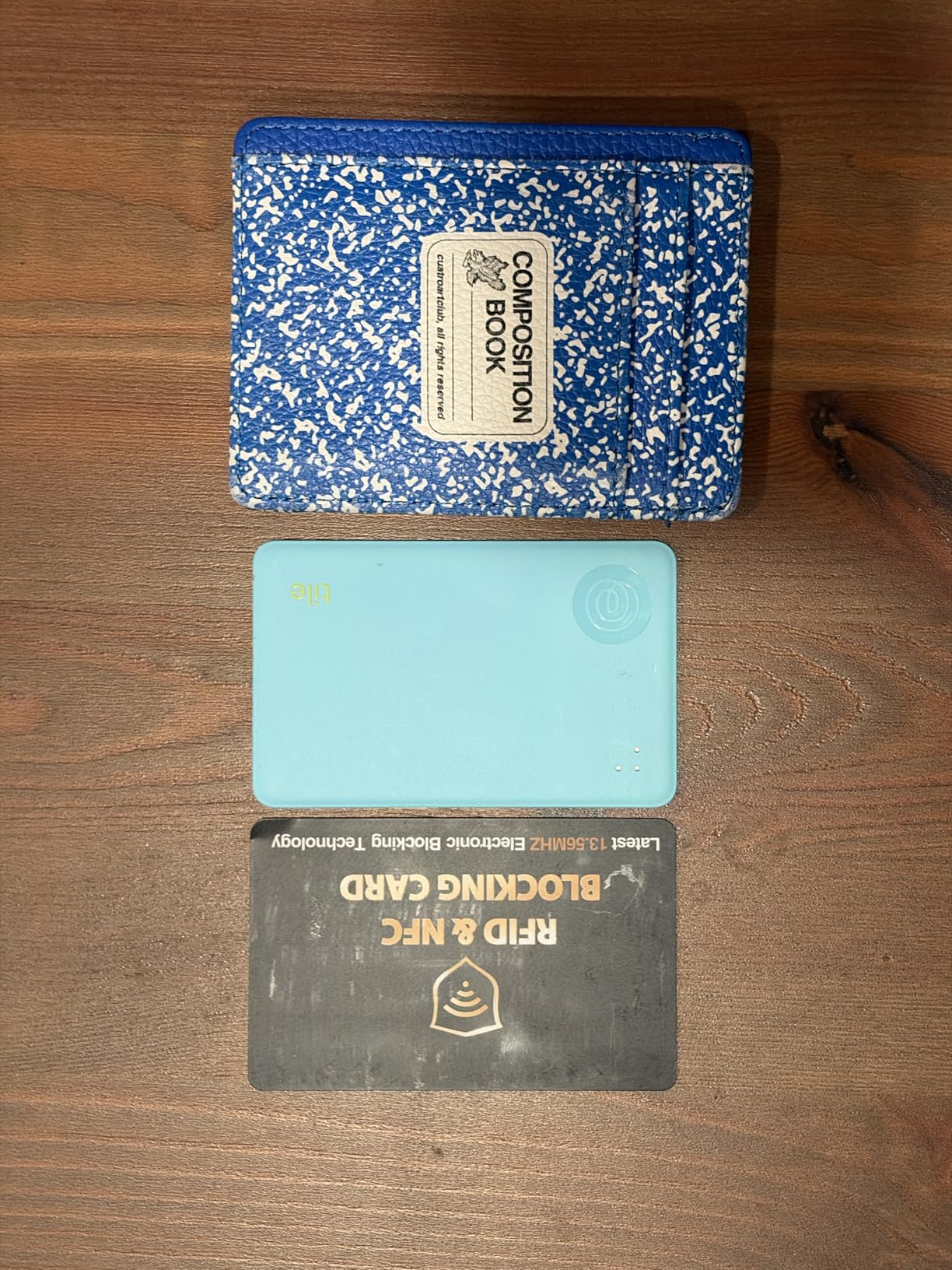 Life360 Tile Slim - Wallet Finder, Bluetooth Tracker and Item Locator for Luggage Tags, Passports and More. Both iOS and Android Compatible. Phone Finder. 1-Pack (Green Surf) customer photo 2