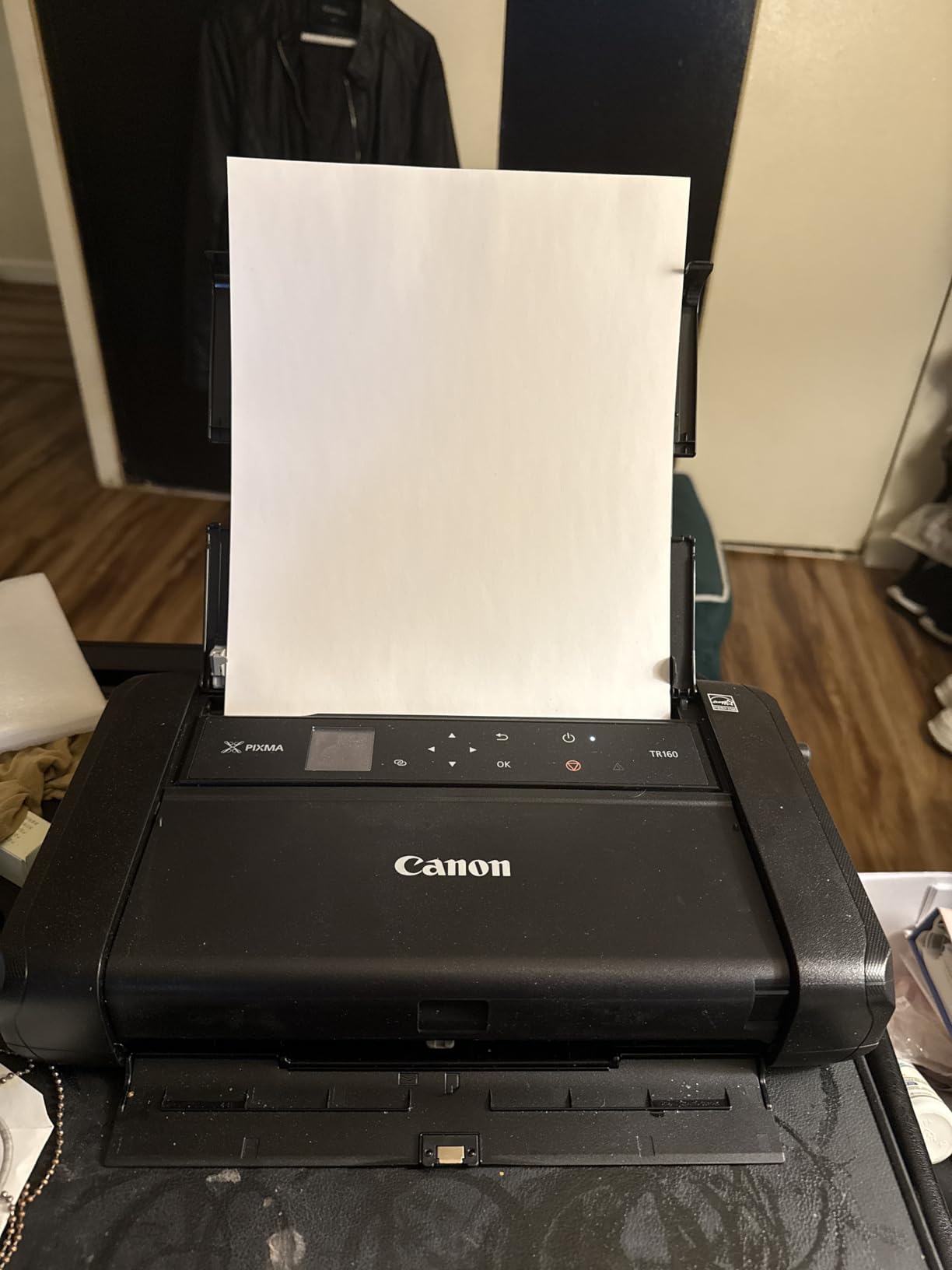 Canon PIXMA TR160 Wireless Portable Lightweight Compact Printer, 50-Sheet Paper Tray and 1.44