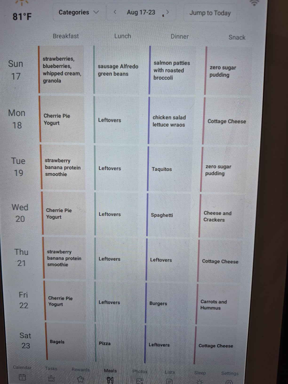 15.6 Inch Digital Calendar Wall Touch Screen Chore Chart, 32GB Electronic Calendar + Smart Family Planner, Wall and Desk Mountable, Gifts for Women Men, Gifts for Mom Dad customer photo 1