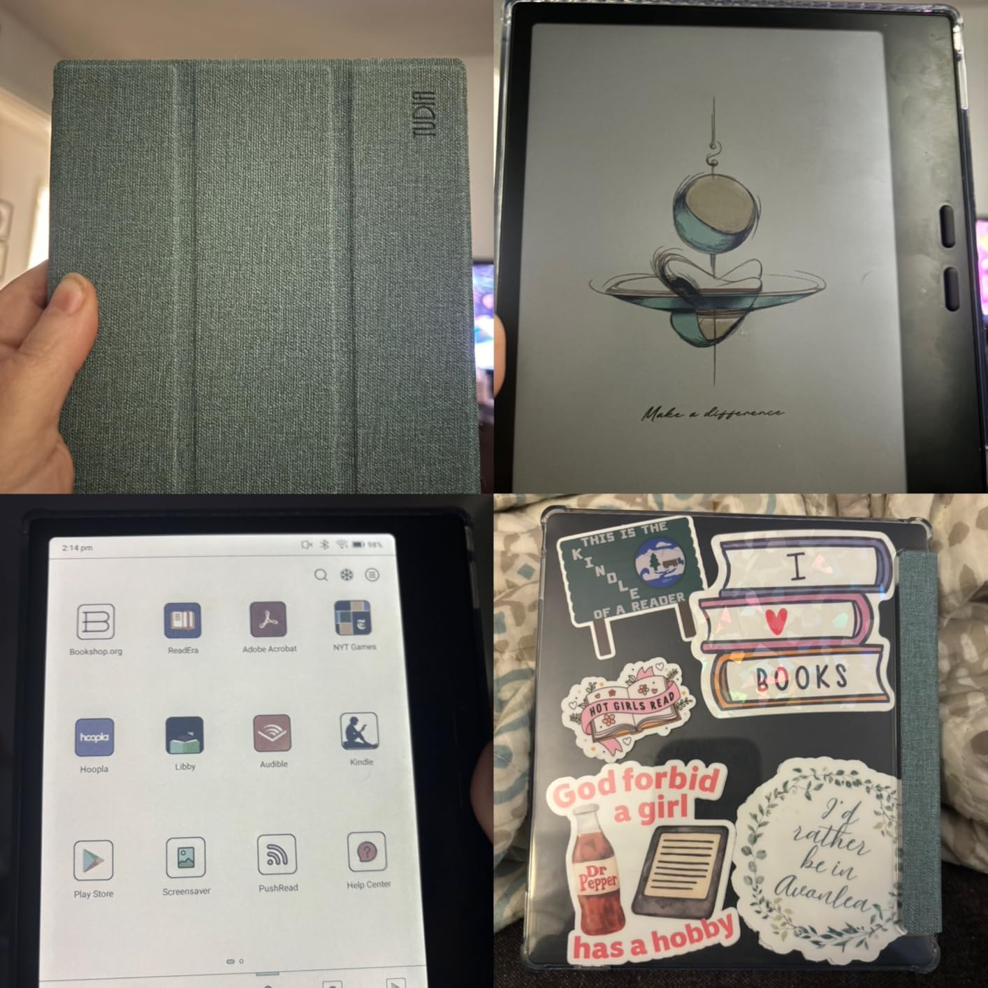 BOOX Tablet Go Color 7 Gen II E Ink Tablet with Active Stylus InkSense Support customer photo 1