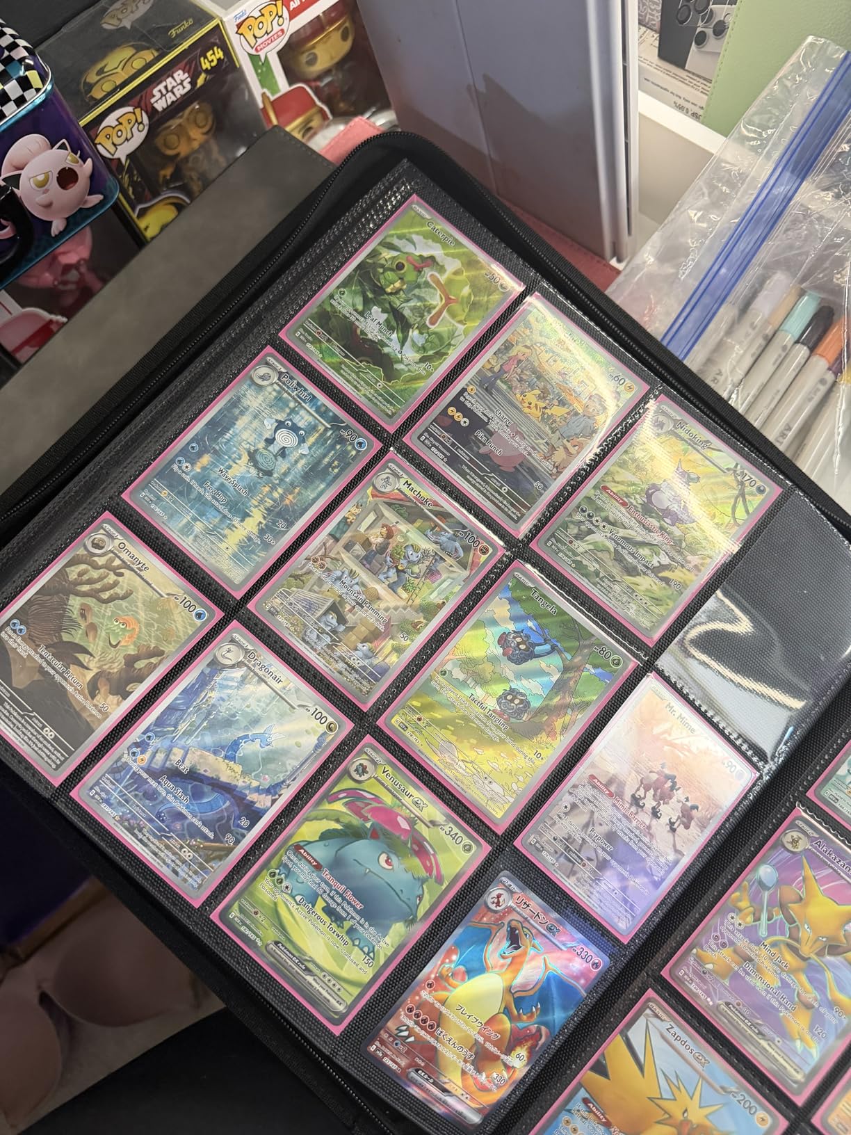 600ct Matte Card Sleeves - Premium Card Protectors for Trading Cards, MTG, TCG, Magic, and Collectible Card Games - Soft Touch Finish for Smooth Shuffling and Handling customer photo 2