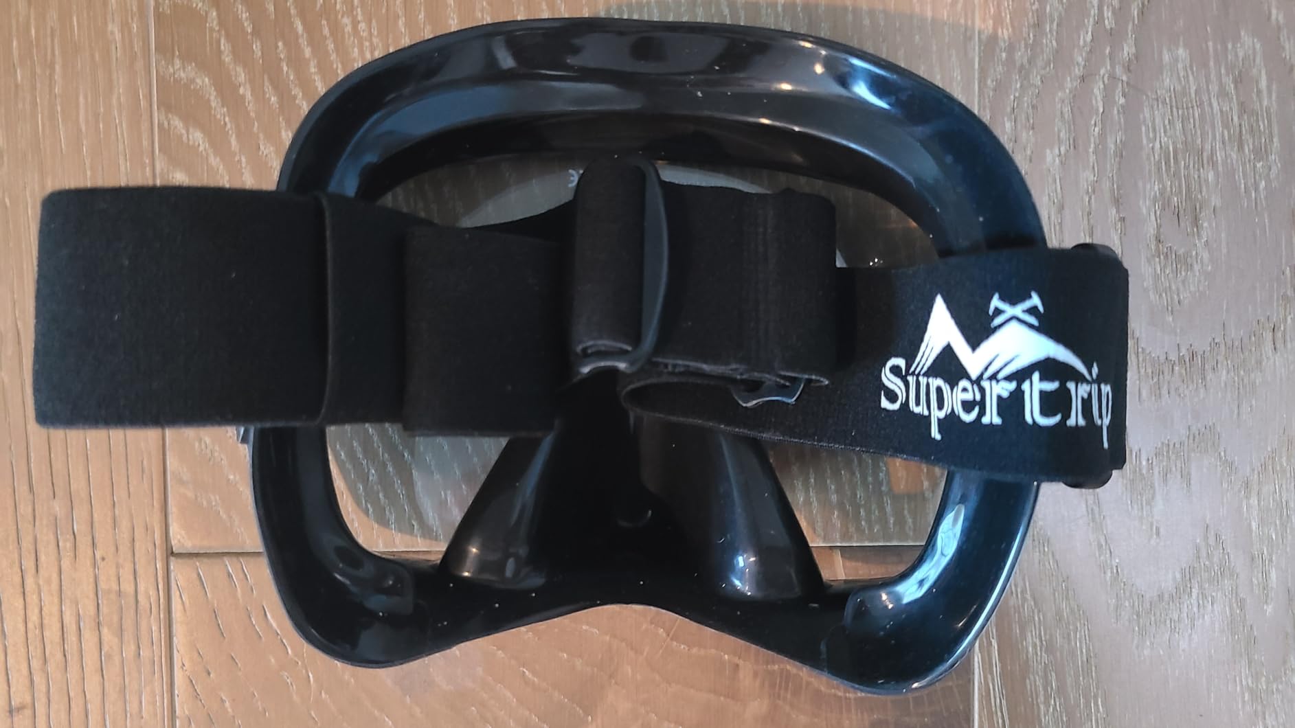 Supertrip Adult Frameless Scuba Diving Mask - Fabric Strap, Tempered Glass Lens, Low Volume for Freediving, Spearfishing, Snorkeling customer photo 1