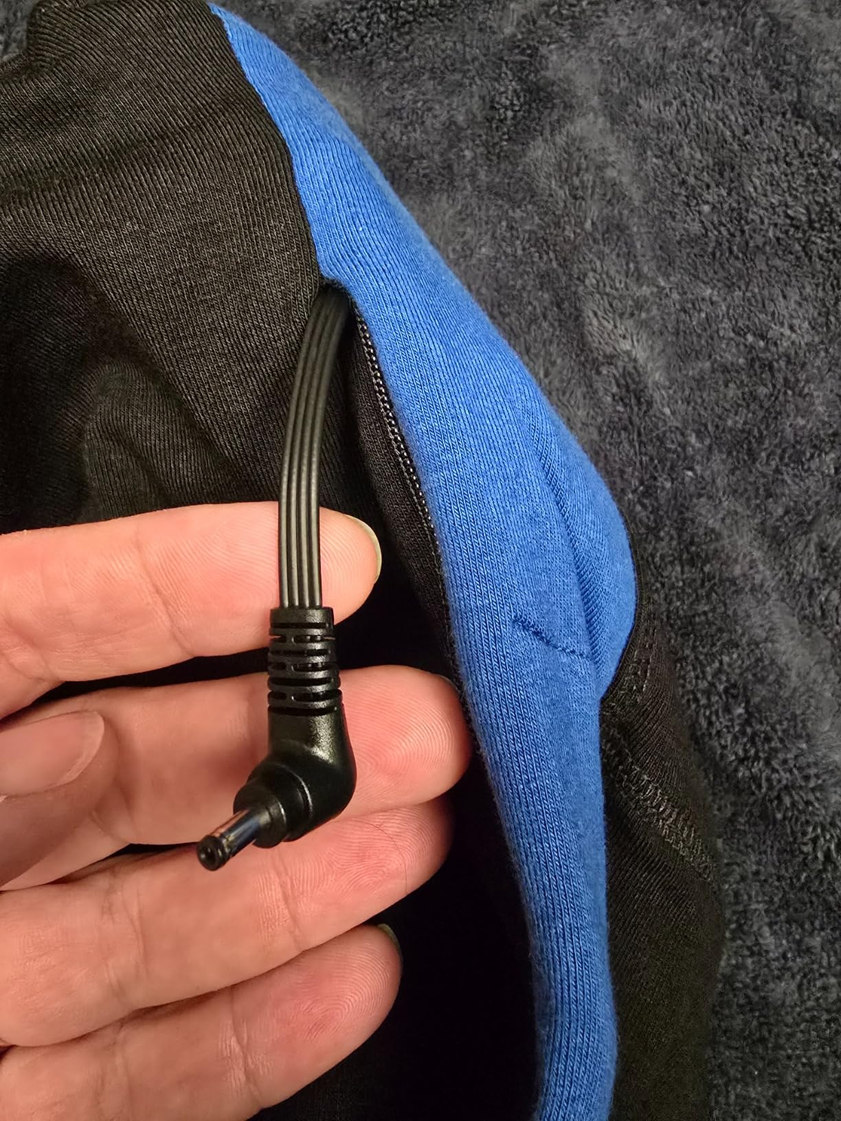 Heated Underwear - Women and Men Elastic Heated Thermal Underwear Pants Set, Upgraded 7.4V 2PCS Battery Pack customer photo 1