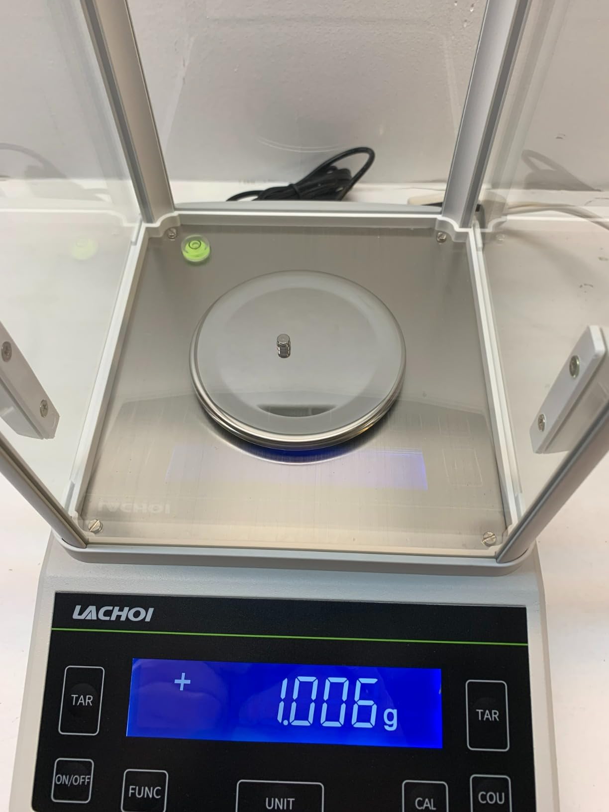 Analytical Balance 200x0.001g Lab Scale 0.001g Accuracy High Precision Scale with Windshield Laboratory Analytical Balance Jewelry Scale (200 * 1mg) customer photo 2