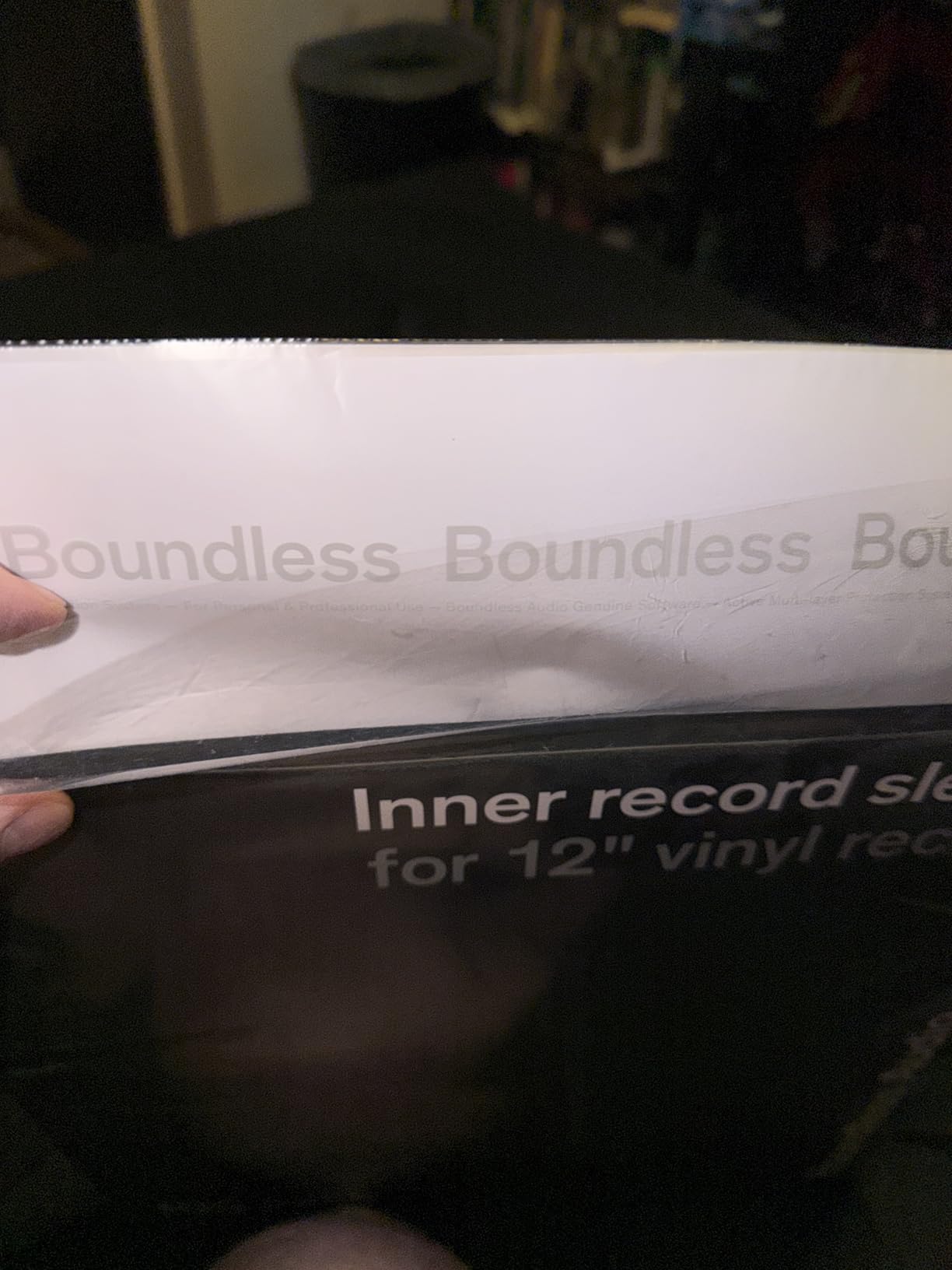 Boundless Audio Vinyl Record Sleeves - 100 x Premium Vinyl Inner Sleeves with Anti-Static Rice Paper & HDPE - Archival 3-Layer Record Covers customer photo 2