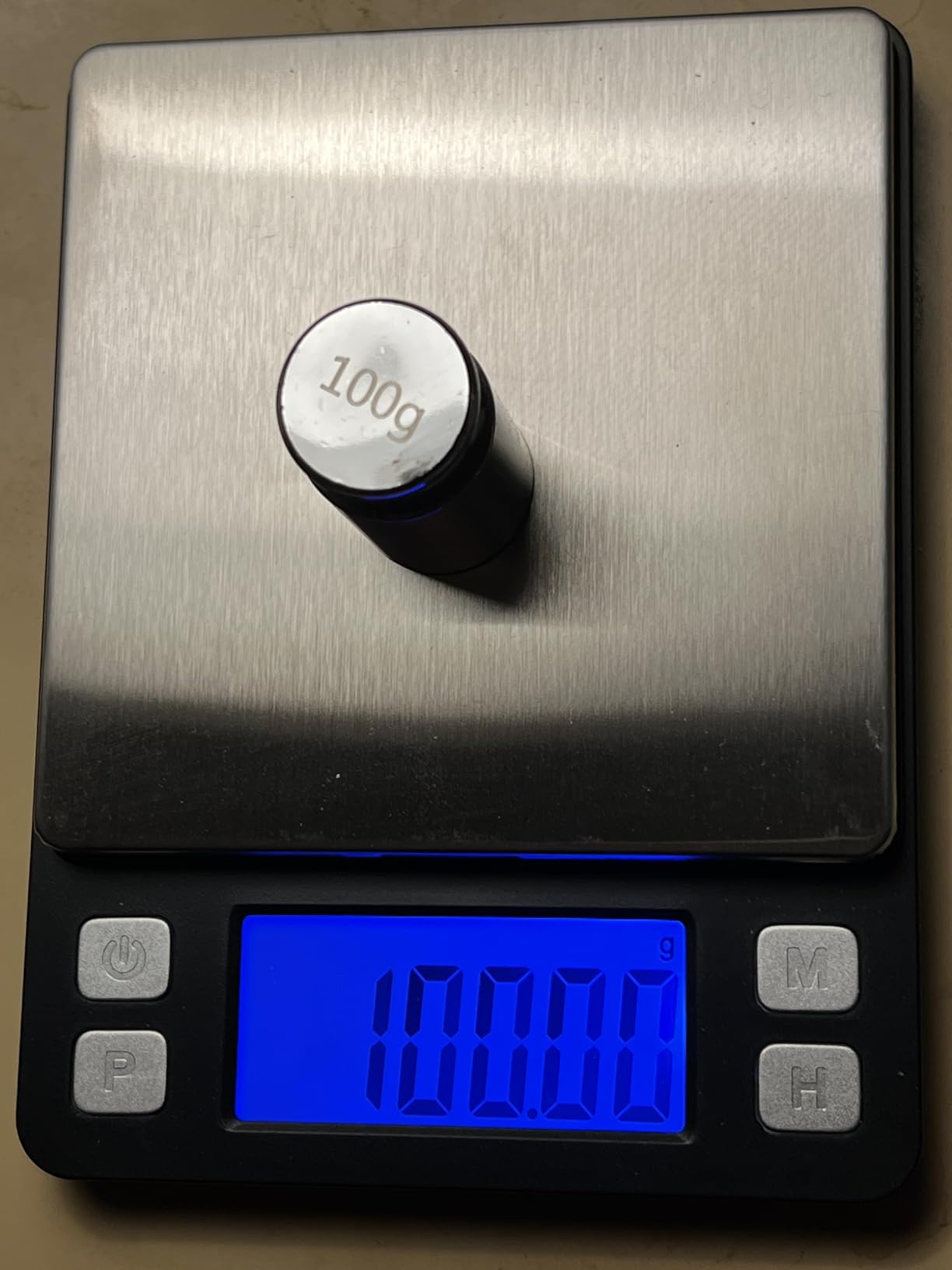 BOMATA 0.01g High Precision Jewelry Scale, 1000g Digital Gram Scale with Hold, Tare & Counting Function, Small & Portable Design for Gold, Bullion, Coins, Gemstones & Crafts, Black customer photo 1
