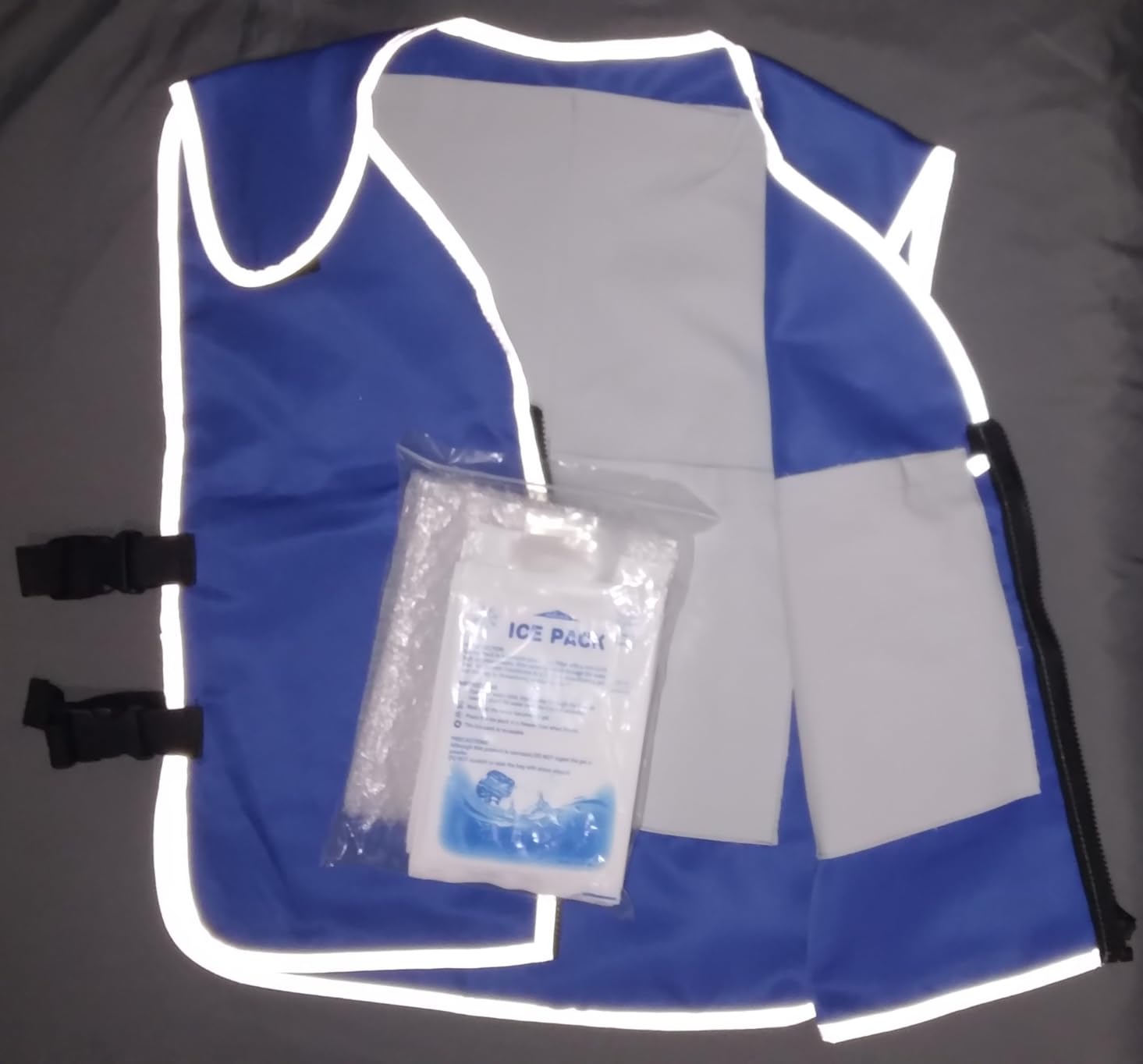 Cooling Vest With 24pcs Gel Ice Packs for Men Women - Cold Vest Adjustable Cool Jacket for Working Outdoor customer photo 1