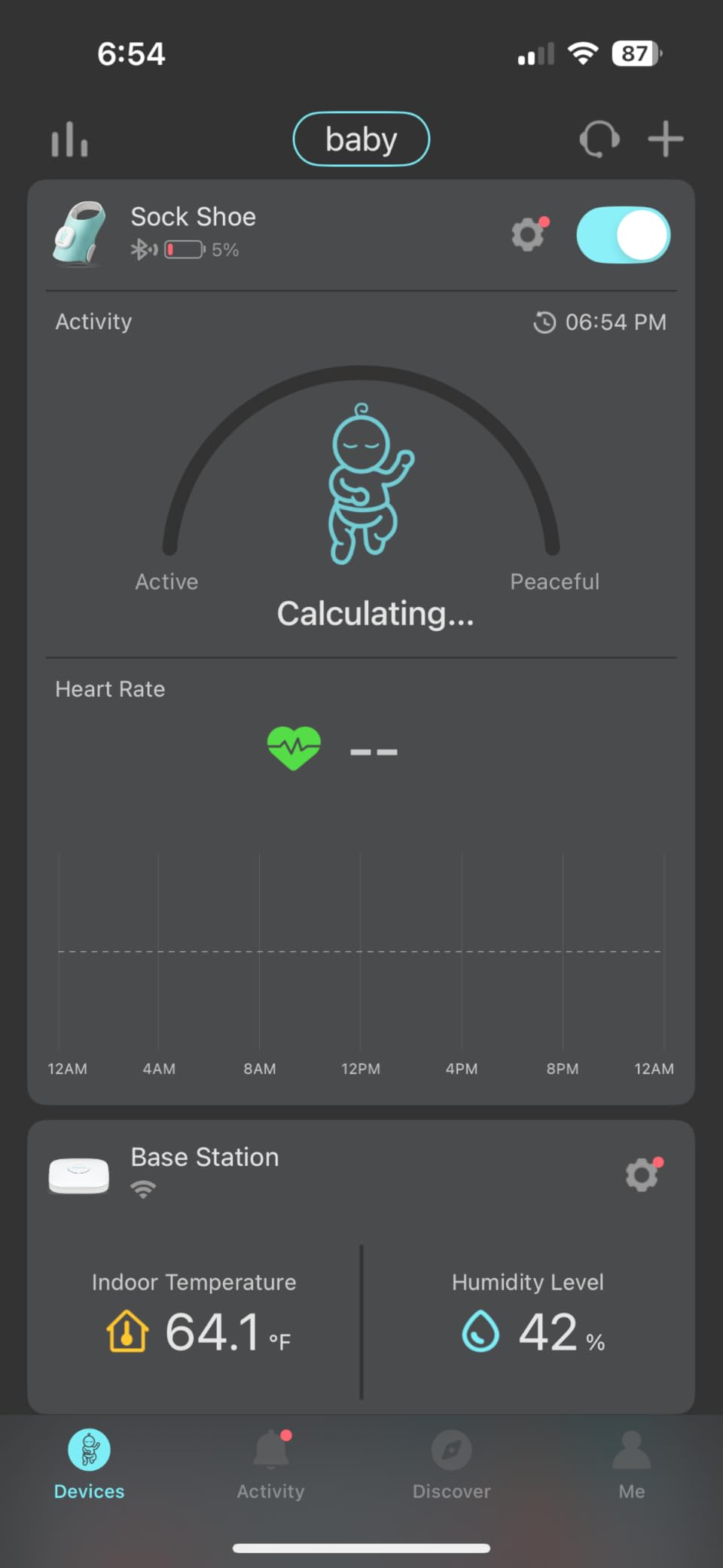 Sense-U Smart Baby Sock Monitor and 2.5K PTZ Camera, Tracks Heart Rate, Sleep Trends & Movement Anytime Anywhere, Video Monitor customer photo 2