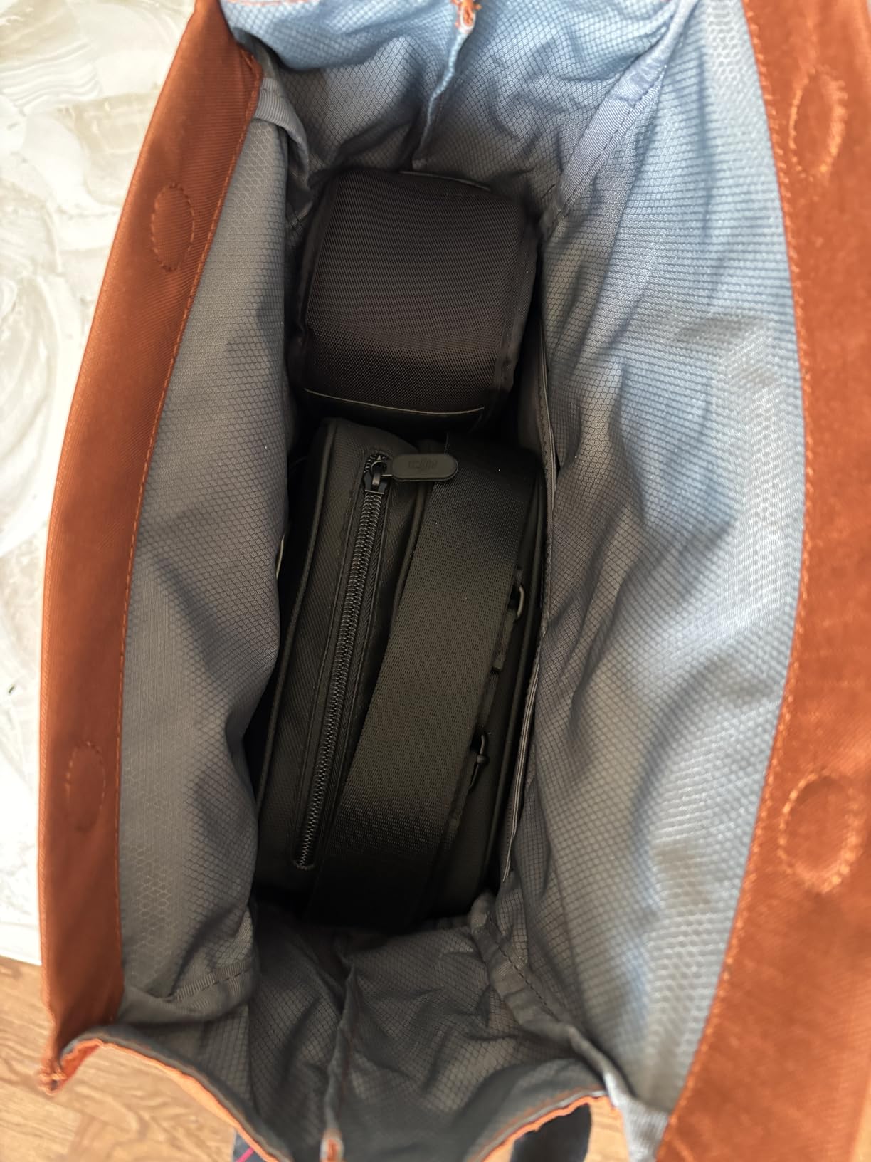 Think Tank FocusPoint 22L RollTop Camera Backpack - Urban Rust: Expandable Travel & Camera Backpack with Laptop Sleeve, Quick Side and Back Access, Rain Cover customer photo 1