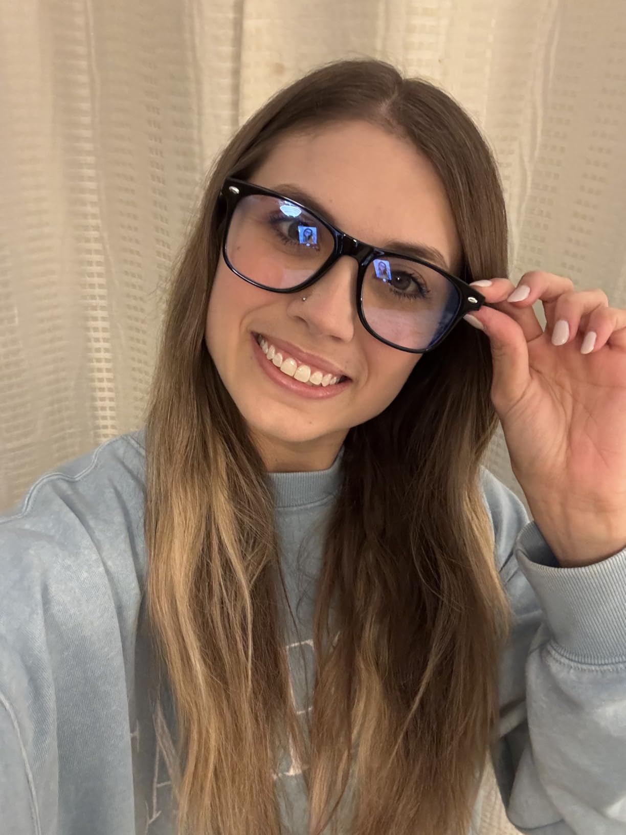Vital Smart Glasses for Men AI Translation - Open-Ear Bluetooth 5.3 Audio, 164-Language Translator in Phone App Vital Smart Glasses for Women UV400 Blue-Light Blocker Voice-Assistant Eyewear AI Glass customer photo 1