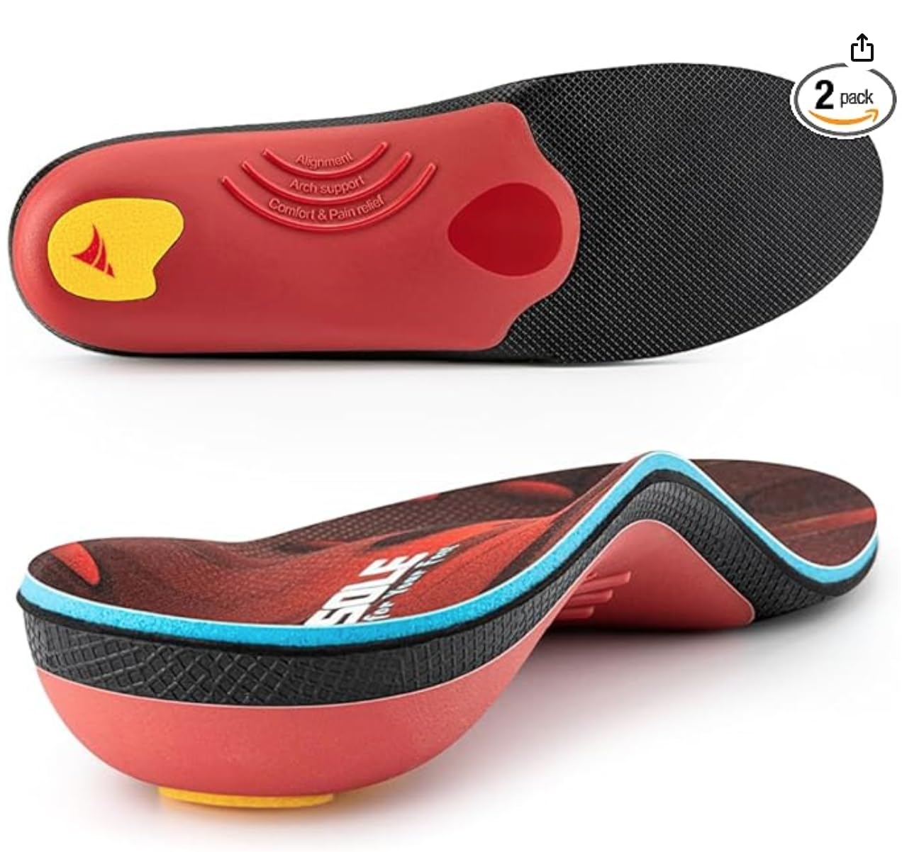 VALSOLE 250+lbs Winter Thermal Wool Insoles for Men Women,Plantar Fasciitis Orthotics Insert,for Flat Feet,High Arch,Foot Pain,Standing All Day Boot Work Shoe Warm Insoles customer photo 1