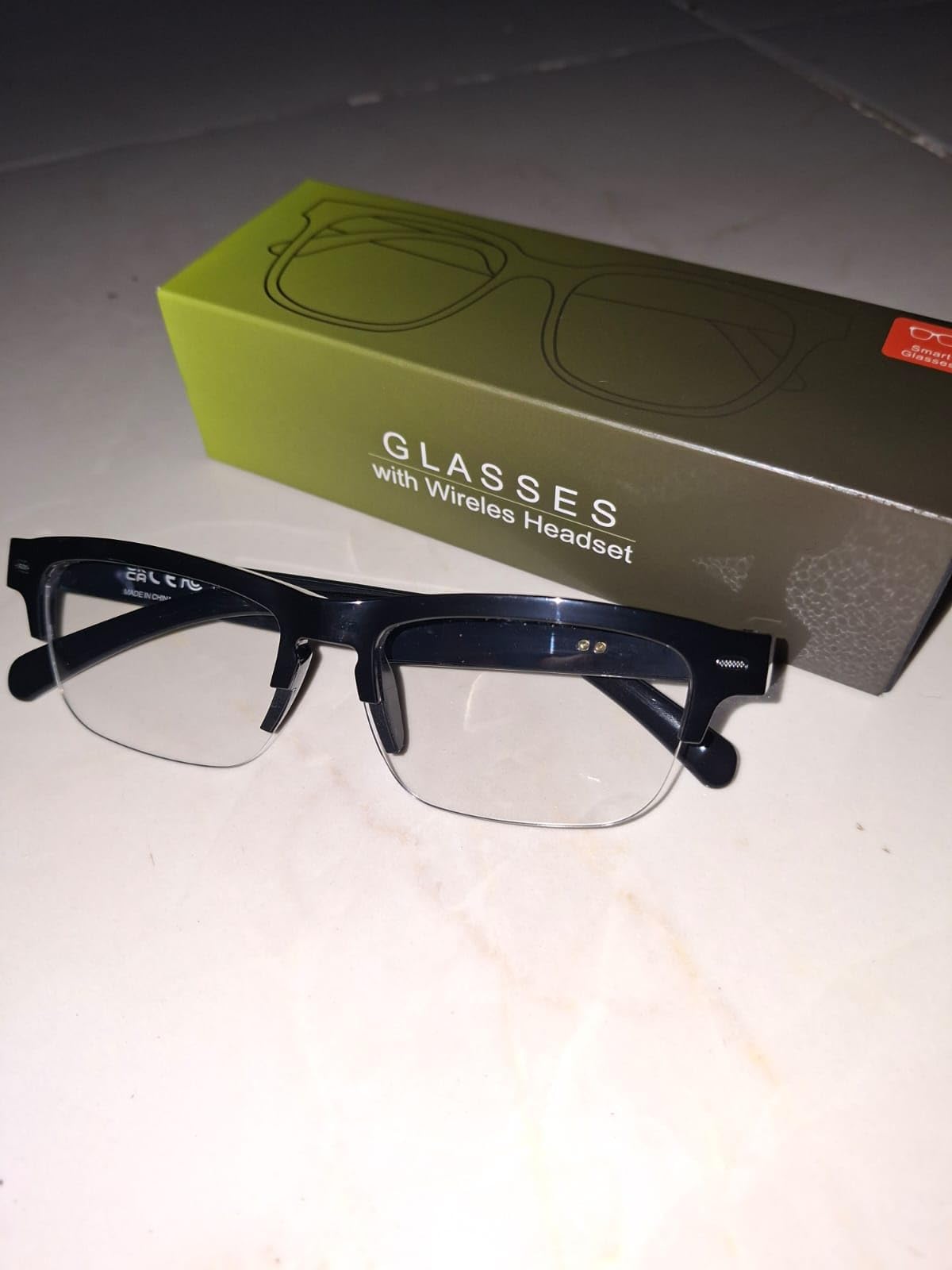 AI Smart Glasses for Women, Support 160+ Languages Real-Time Translation/ Live Recording/ AI Call Bluetooth translator, Video & Voice Call, Powered By GPT, Translation Glasses for Work, Travel & Study customer photo 1