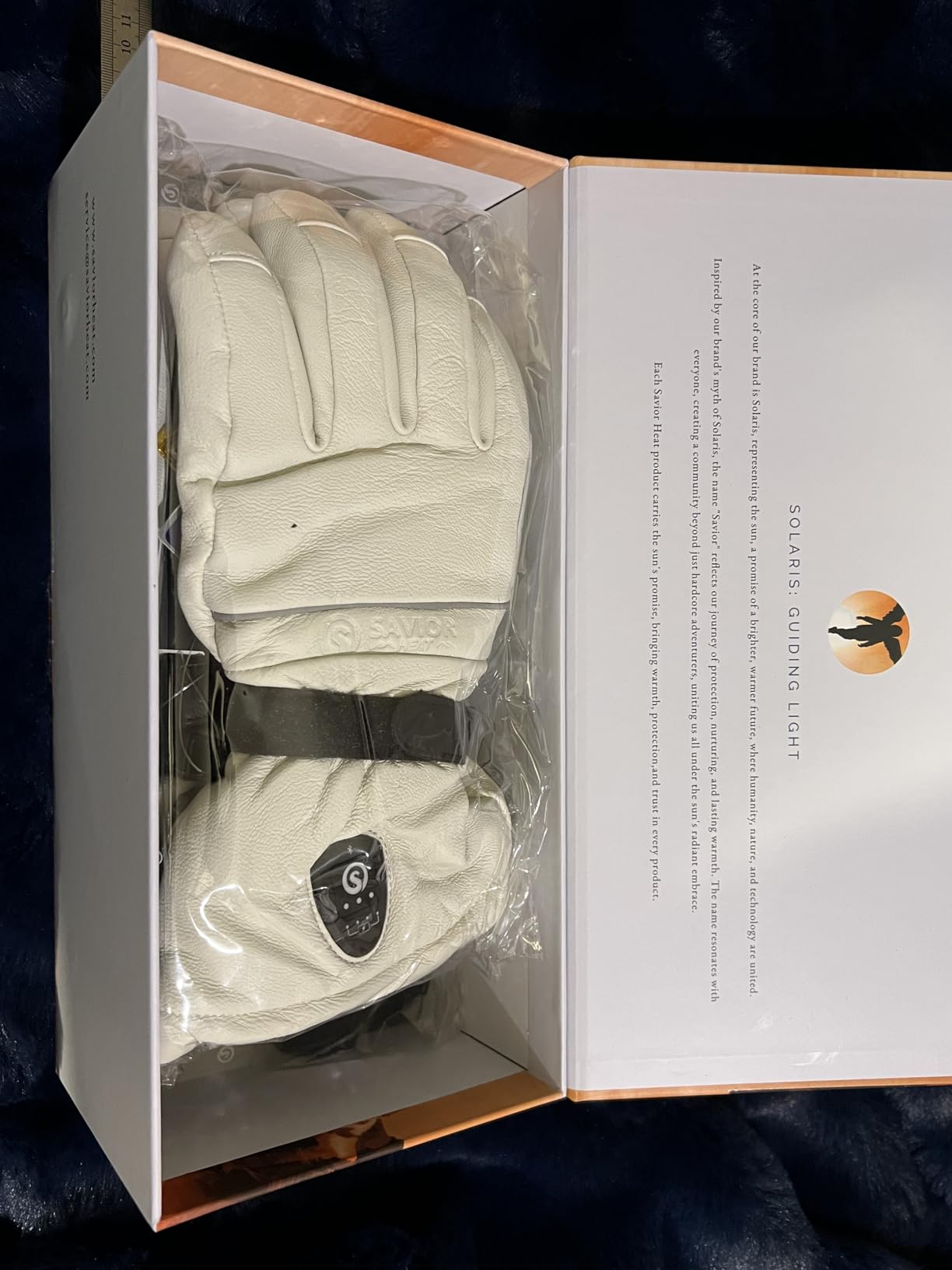 SAVIOR HEAT Heated Gloves for Men Women, EH 8 Pro Electric Leather Ski Gloves for Extreme Cold -5℉, Aero-Grade Aerogel 3M Insulation, 3000mAh Rechargeable Battery Waterproof for Skiers customer photo 2