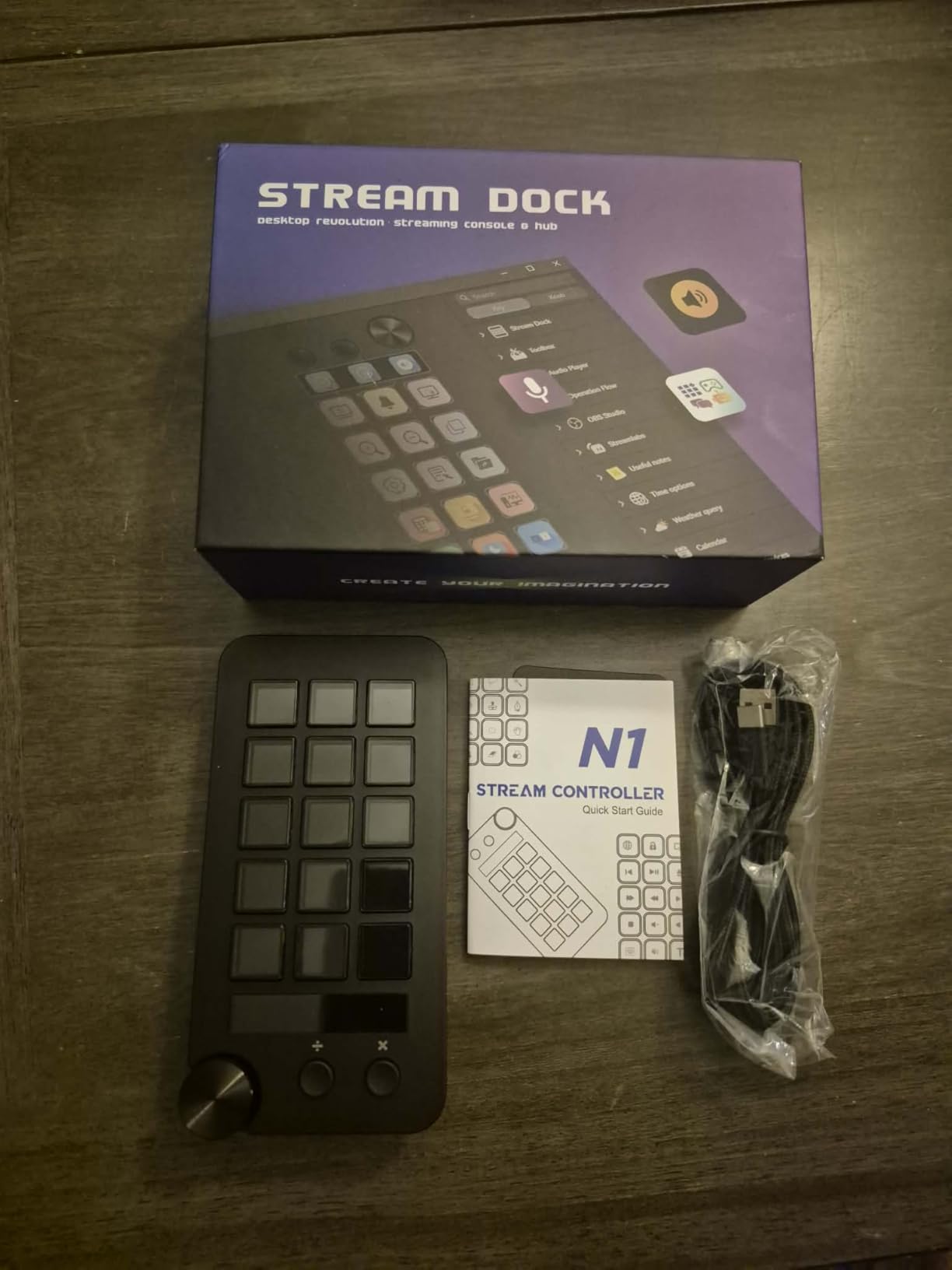 Streaming Deck for Live Streamers, Game Commands Keyboard for Gamers, Macro pad for Content Creators, Soundboard Keypad for OBS and YouTube, Three Modes(Shortcut Keys, Calculator, Numeric Keypad) customer photo 1