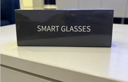 AI Smart Glasses with Camera, 2K Camera Glasses, 12MP Video Recording Glasses, Real Time Translation, AI Voice Assistant, Sunglasses with 3 Pack Lenses - Photochromic Lenses, Purple and Blue Lenses customer photo 2