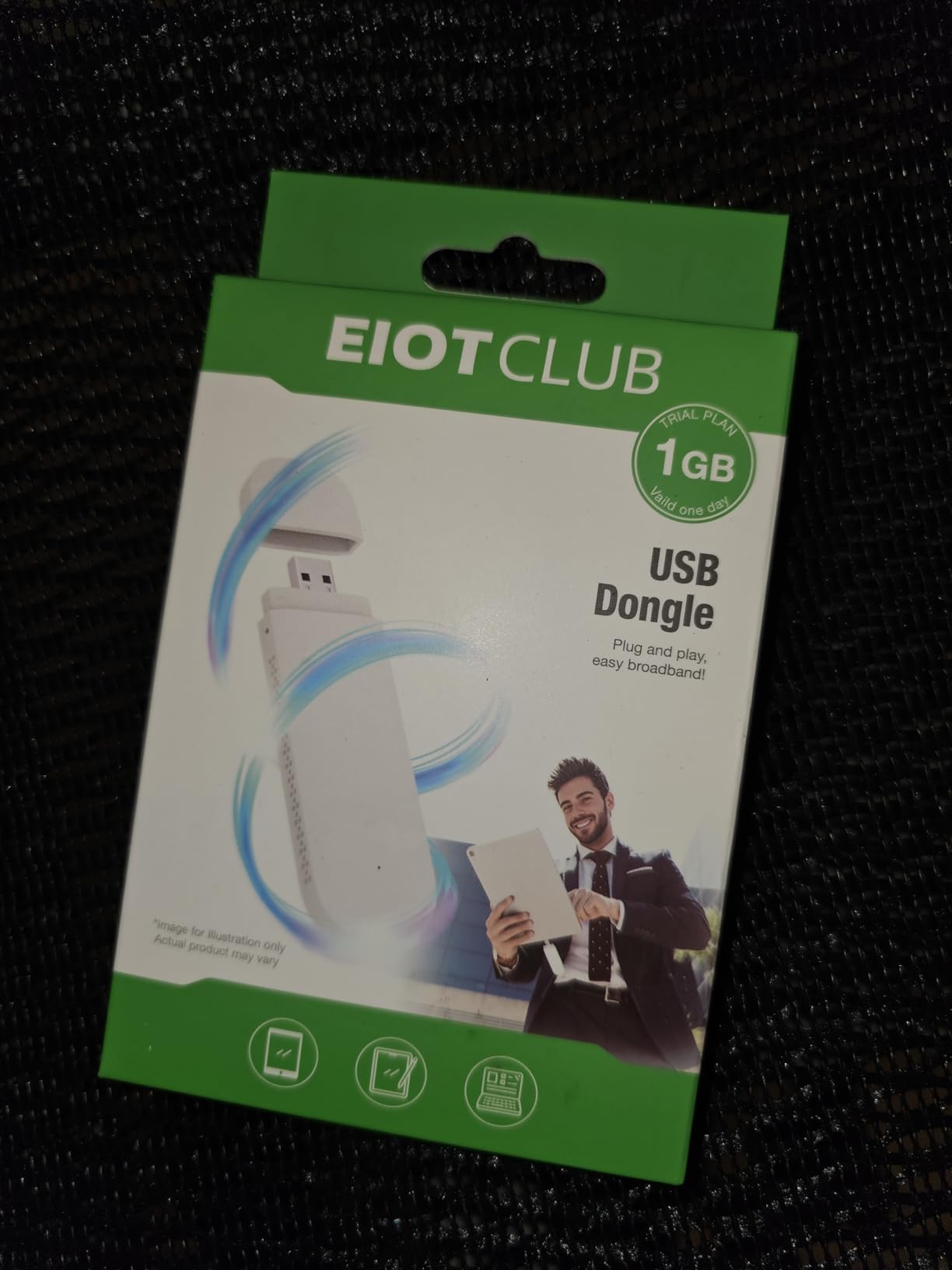 EIOTCLUB 4G LTE USB WiFi 6 Dongle - Portable Mobile Hotspot High-Speed, Portable WiFi with Pre-Installed SIM Card & Prepaid Plan Data Plans, Supports 10 Devices, for Travel, Car, Business(US Only) customer photo 1
