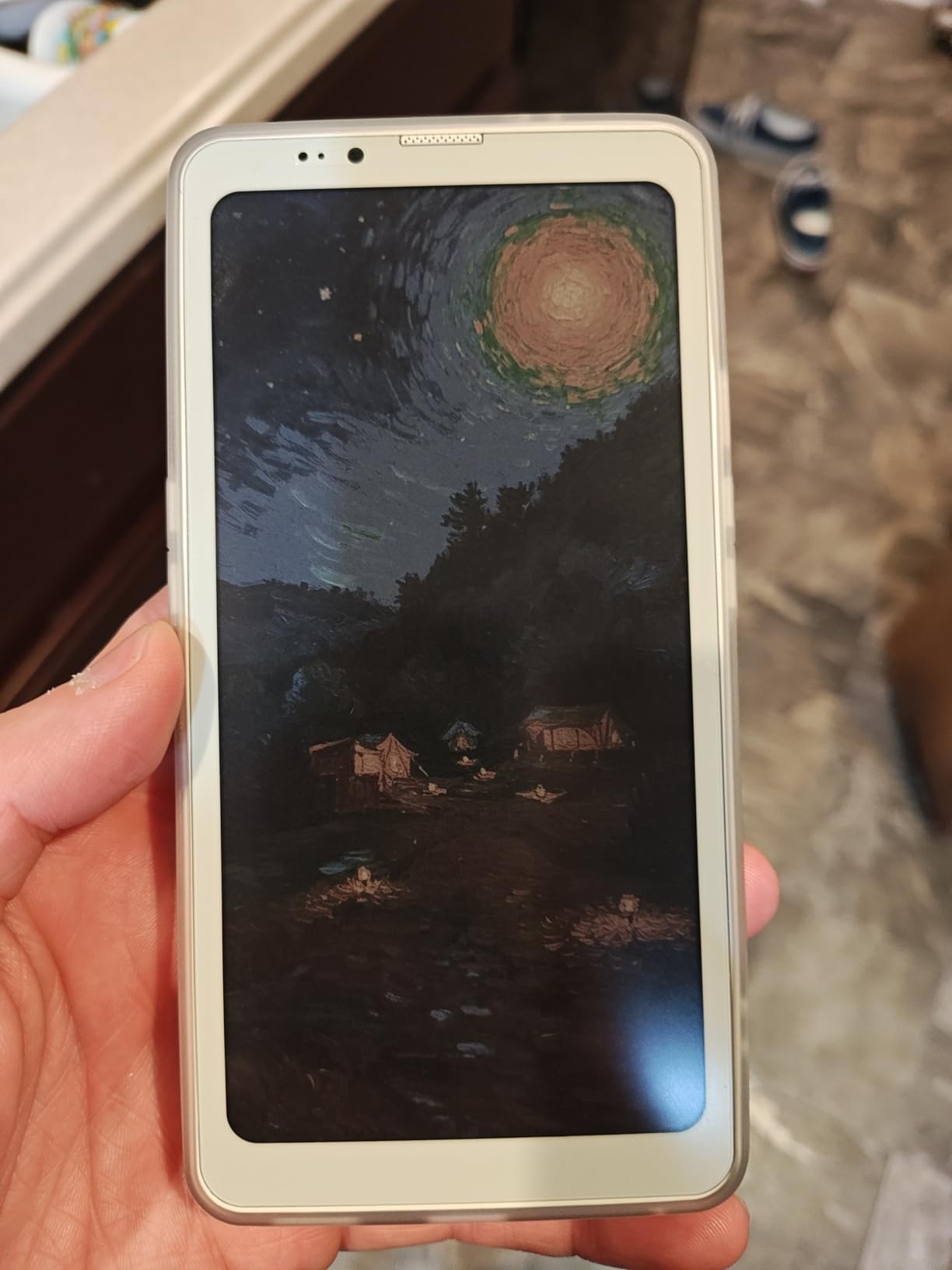 Bigme HiBreak Pro Color Epaper Phone, 8+256 GB 5G Smart Phone, Android 14 OS Ebook Reader, White customer photo 2