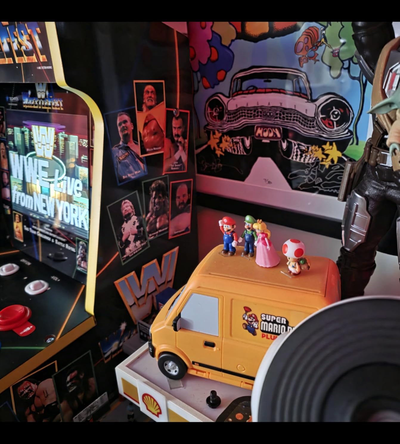 Arcade Classics Pac Man Jr Series Free Standing Machine, 3 Games, 8-inch Liquid Crystal Screen customer photo 1
