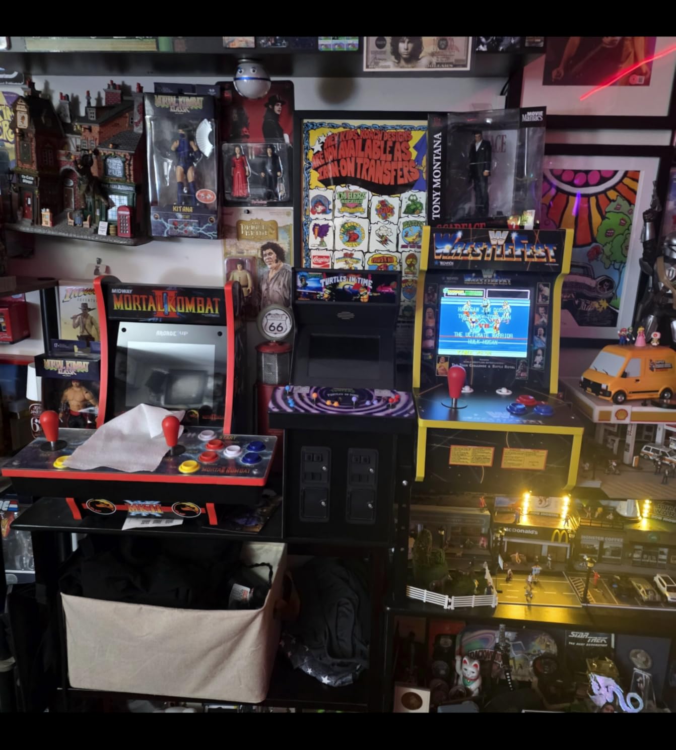 Arcade Classics Pac Man Jr Series Free Standing Machine, 3 Games, 8-inch Liquid Crystal Screen customer photo 2