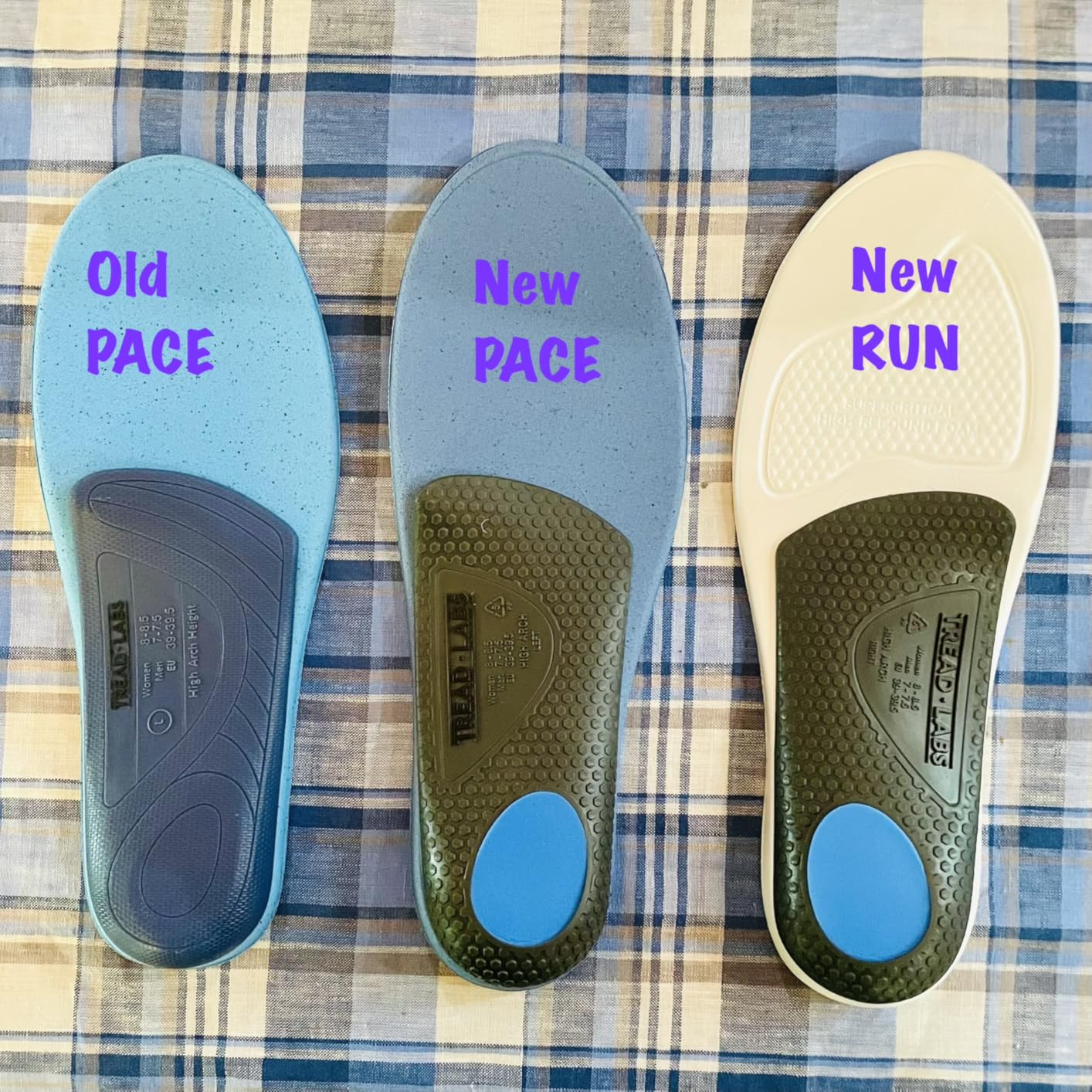 Tread Labs Run Insoles - Performance Arch Support for Runners - Improves Stability, Reduces Fatigue & Supports Efficient Stride - Replaceable Top Cover - Men & Women customer photo 2