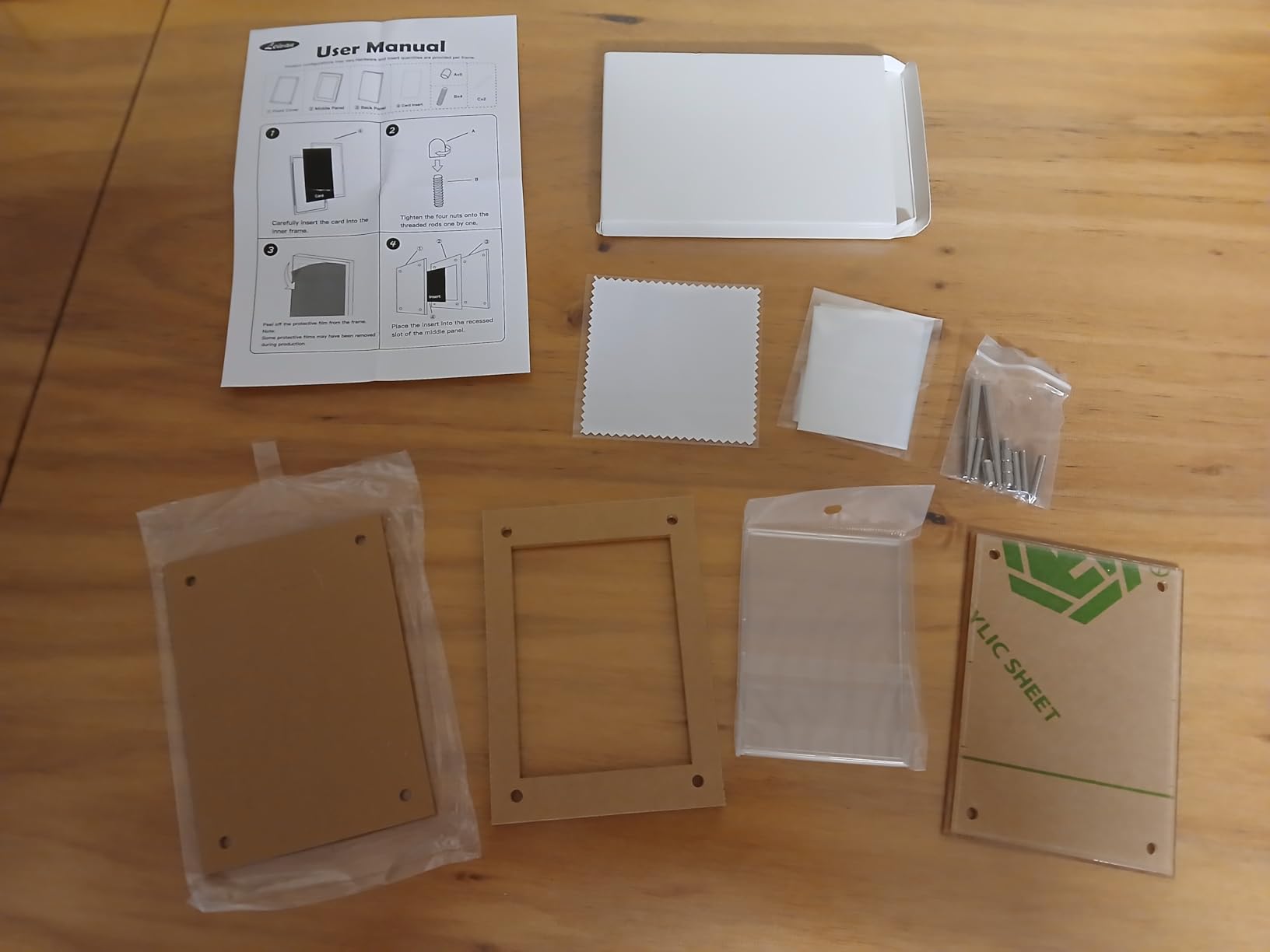 Acrylic Trading Card Display Frame with Inner Holder, UV Protection Desktop Display Frame for TCG, MTG, Comic Cards (Black, 1-Slot) customer photo 2