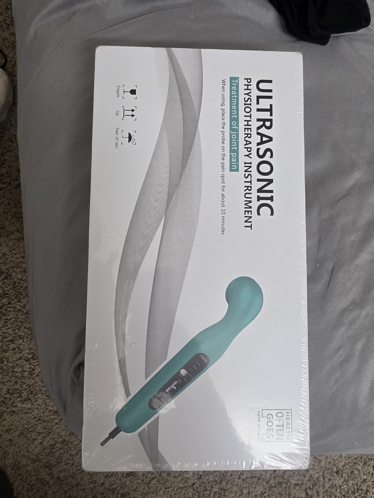 Portable Home Ultrasound Therapy Machine, Rapid Release Therapy Massager Deep Tissue, Portable Quiet Shockwave Therapy Machine, Body Muscle Relaxation Devices customer photo 1
