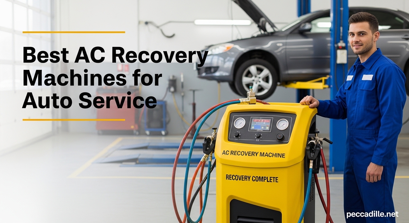 Best AC Recovery Machines for Auto Service