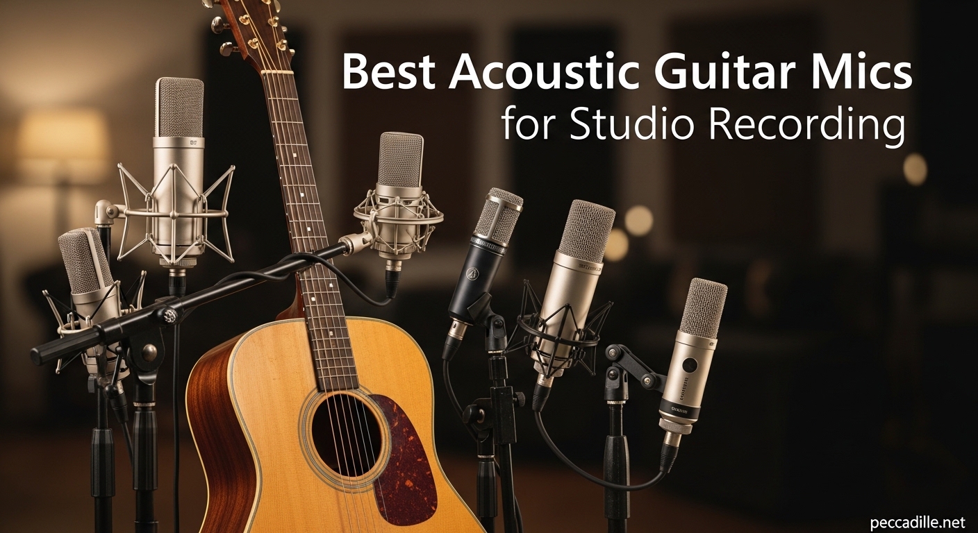 Best Acoustic Guitar Mics for Studio Recording