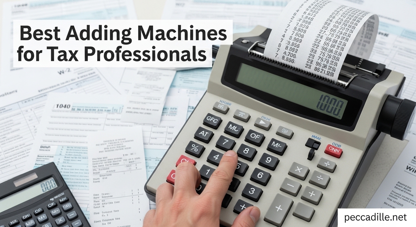 Best Adding Machines for Tax Professionals