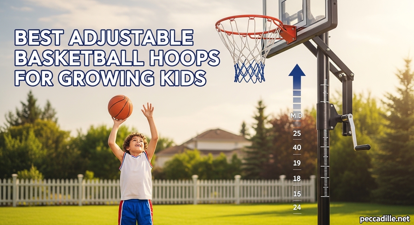 Best Adjustable Basketball Hoops for Growing Kids