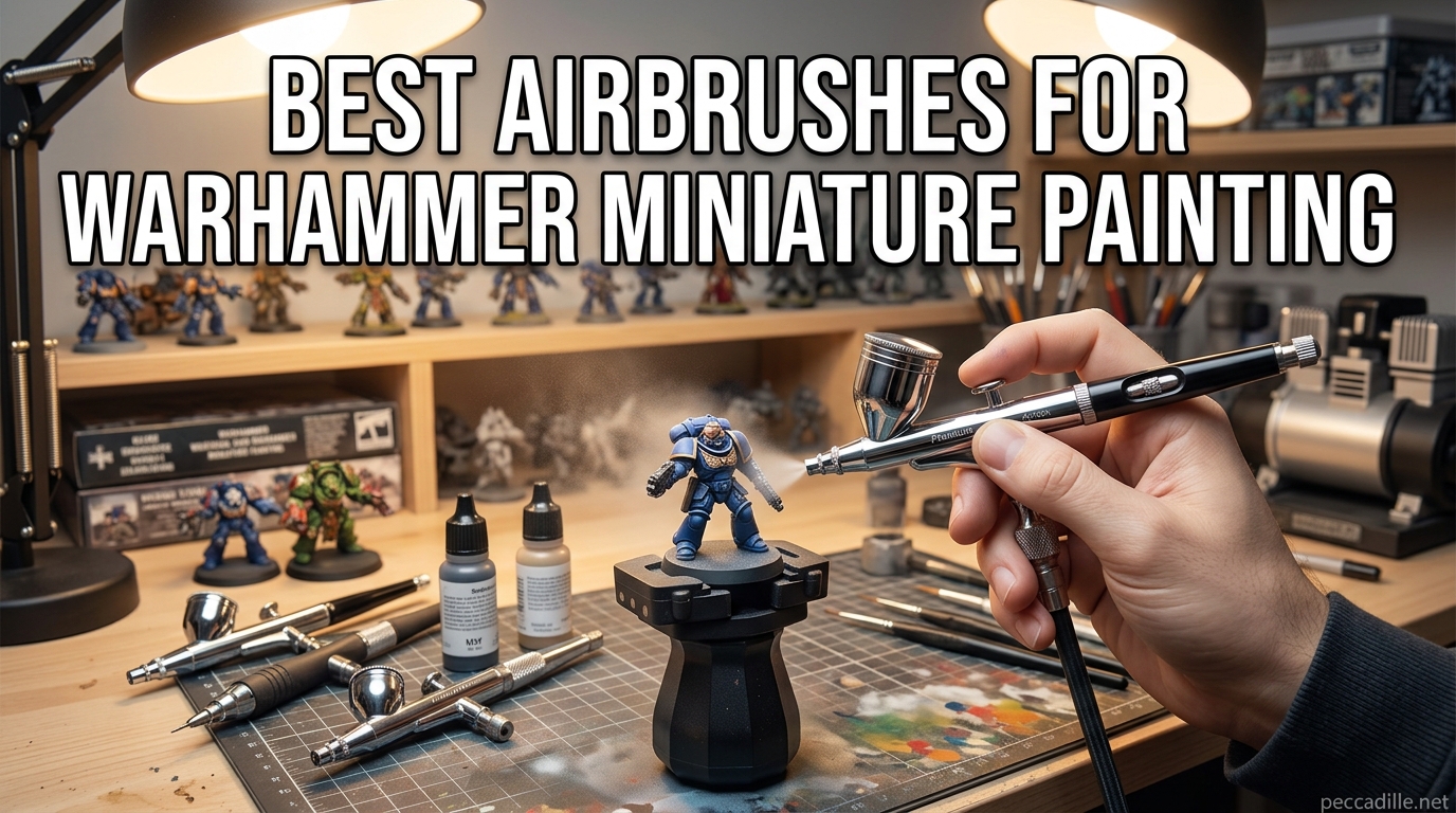 Best Airbrushes for Warhammer Miniature Painting