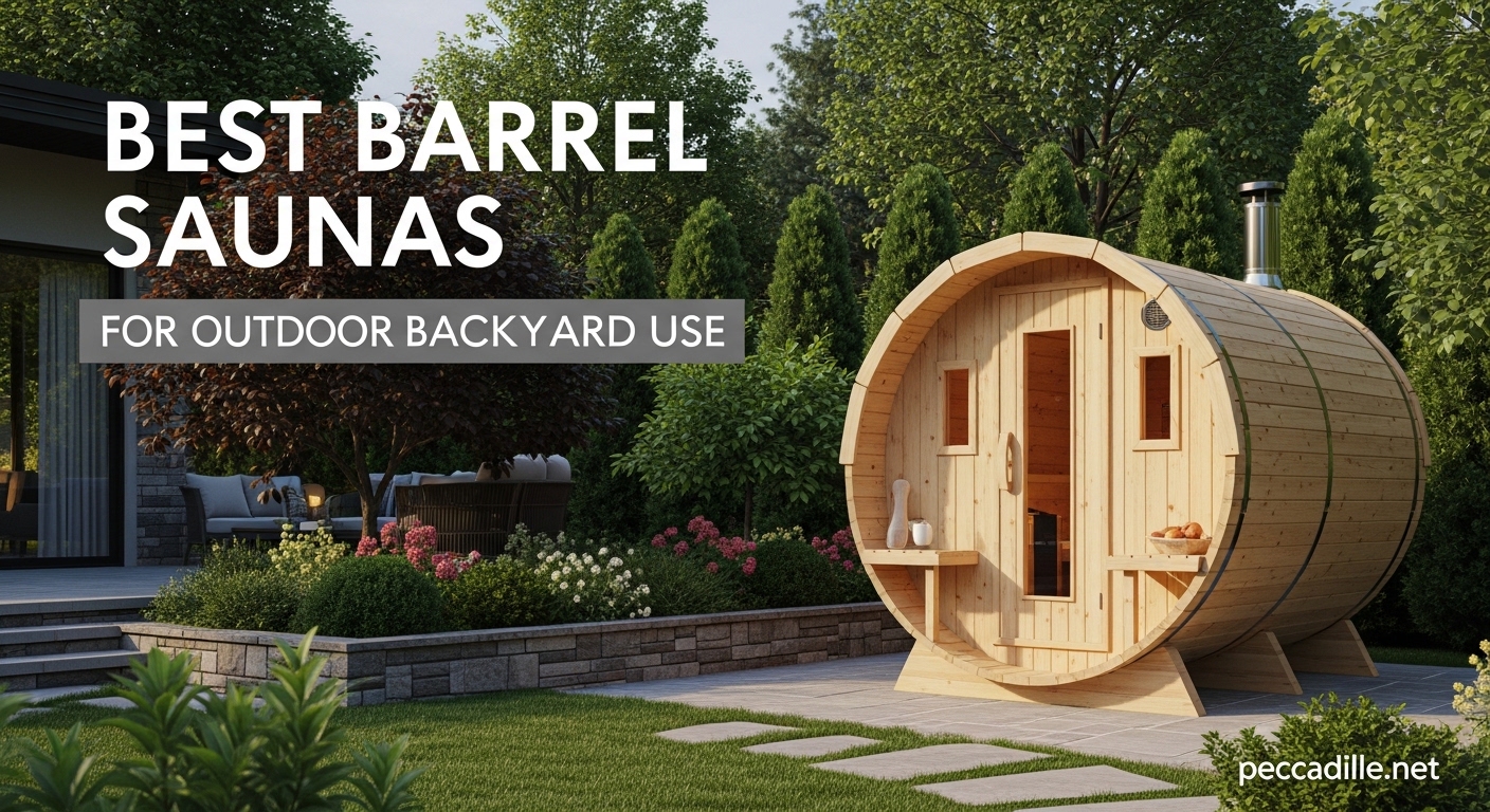 Best Barrel Saunas for Outdoor Backyard Use