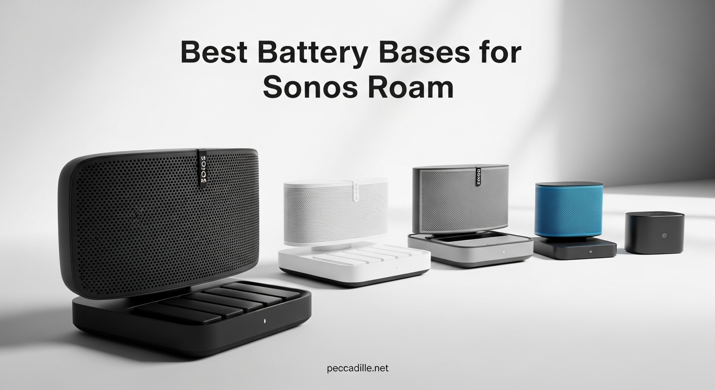 Best Battery Bases for Sonos Roam