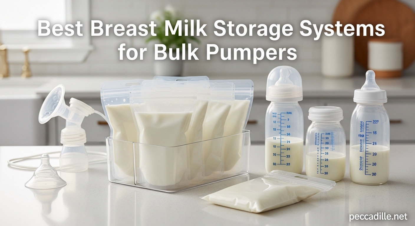 Best Breast Milk Storage Systems for Bulk Pumpers