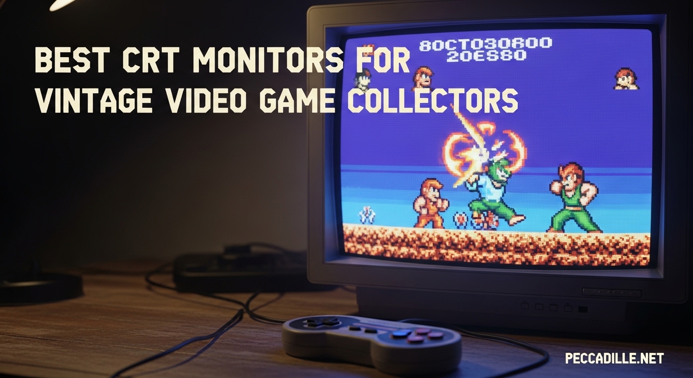 Best CRT Monitors for Vintage Video Game Collectors