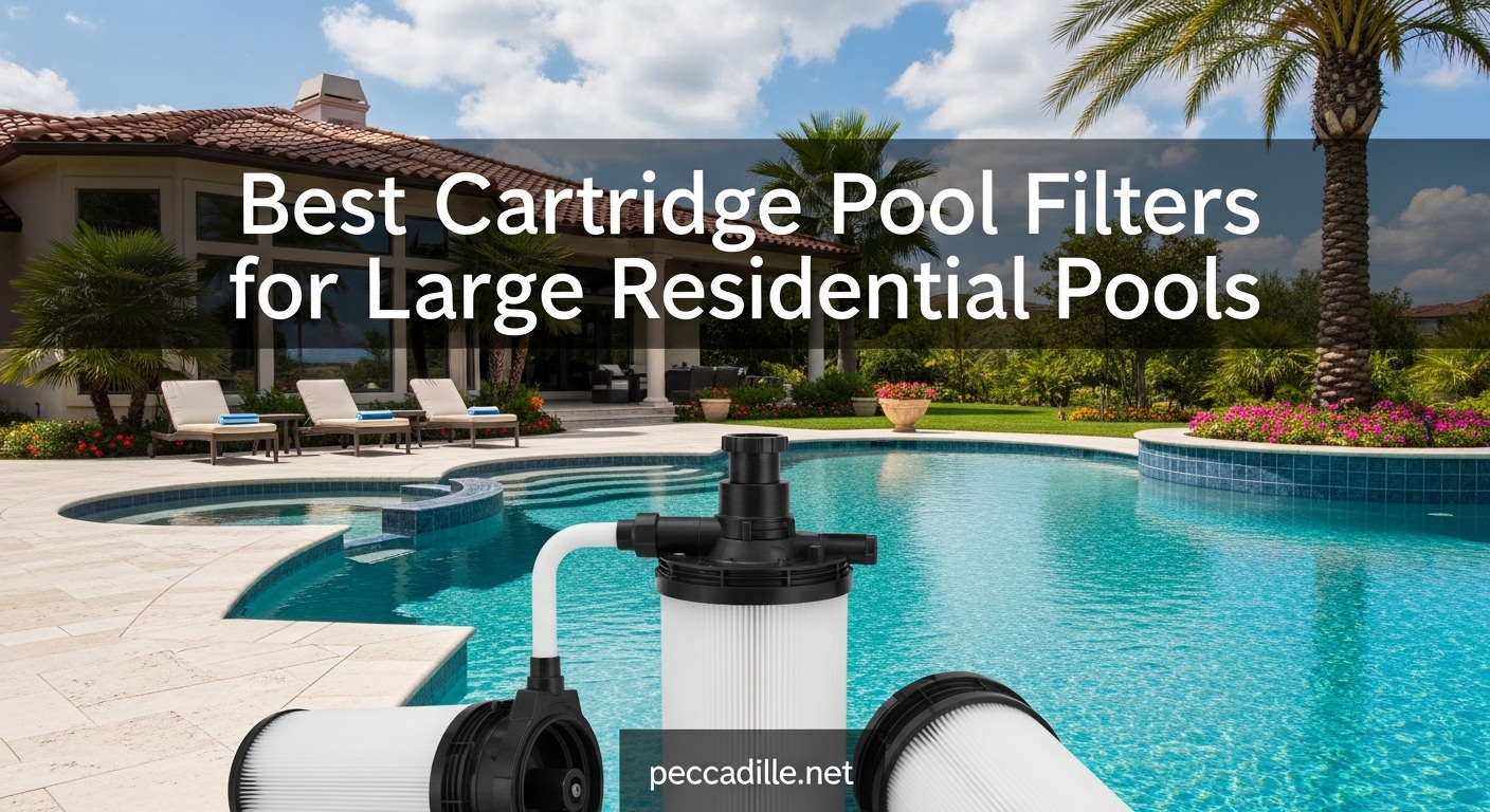 Best Cartridge Pool Filters for Large Residential Pools
