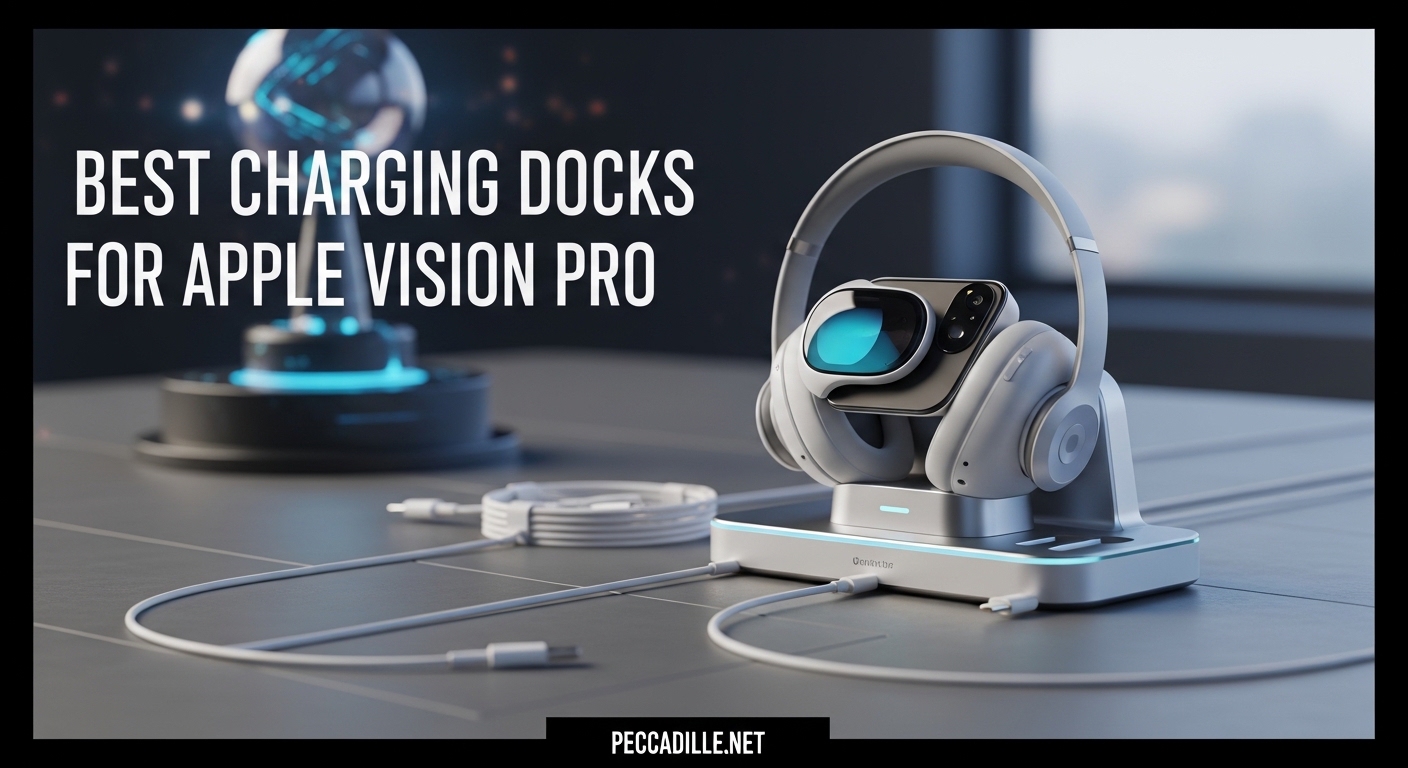 Best Charging Docks for Apple Vision Pro