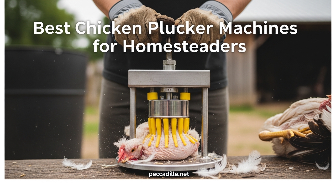 Best Chicken Plucker Machines for Homesteaders