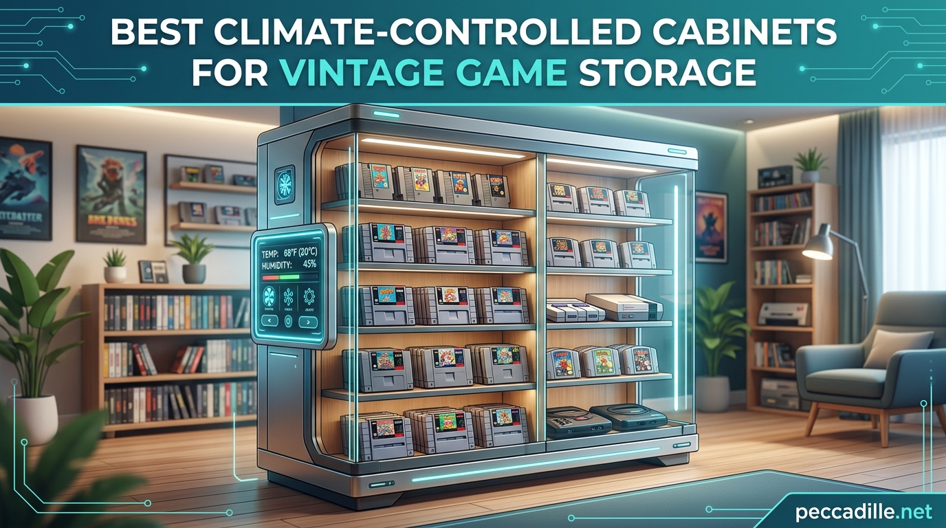 Best Climate-Controlled Cabinets for Vintage Game Storage