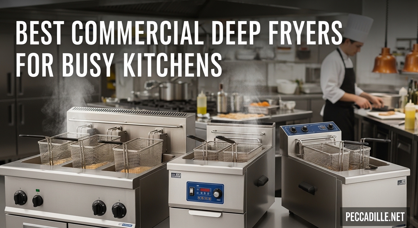 Best Commercial Deep Fryers for Busy Kitchens