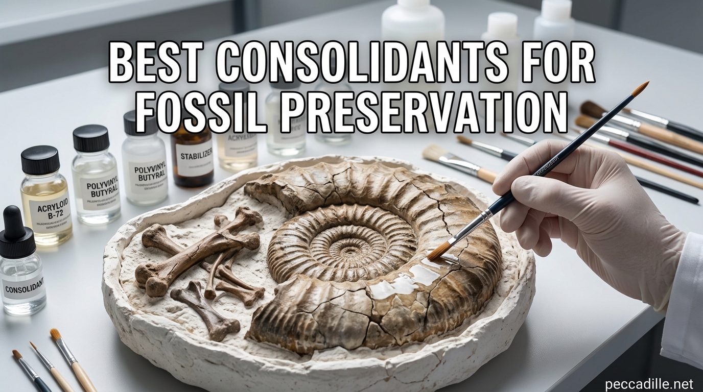 Best Consolidants for Fossil Preservation