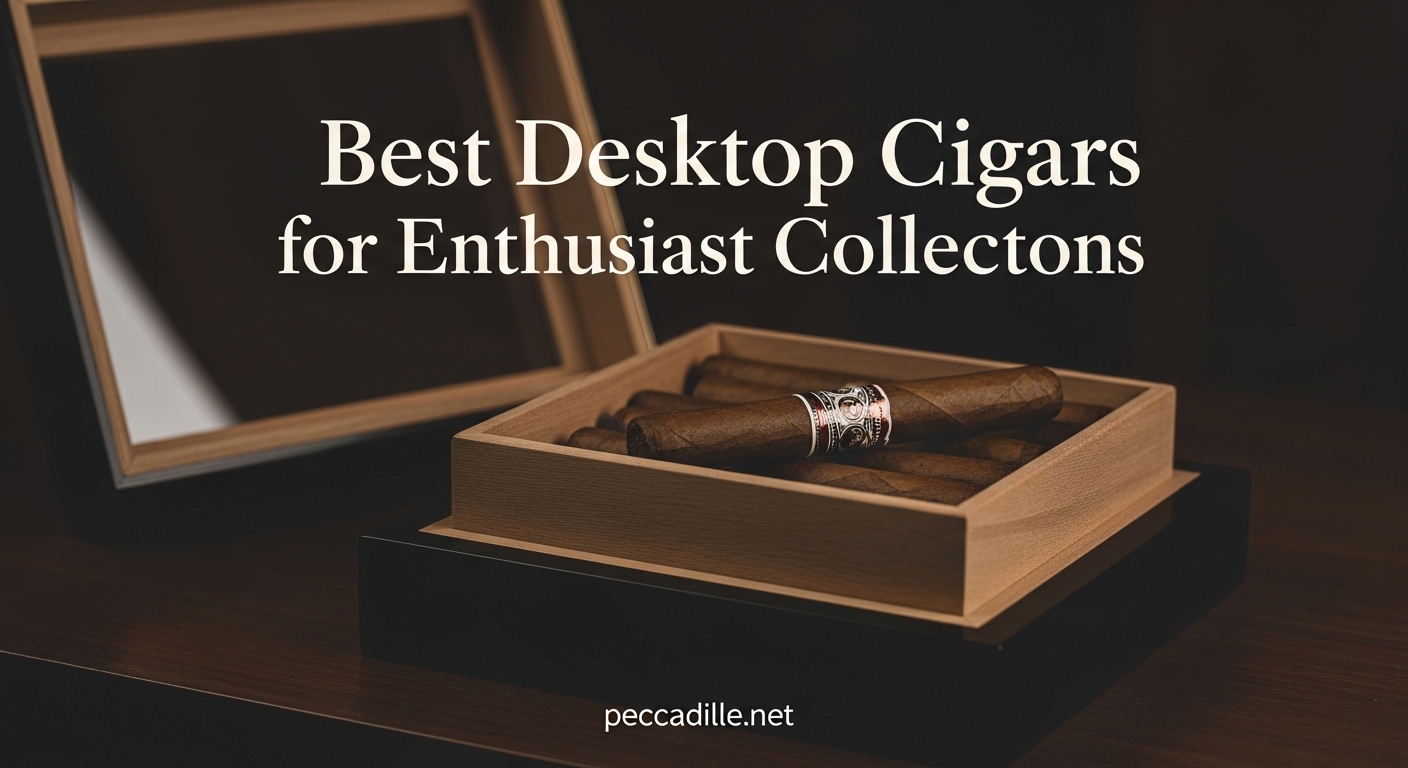 Best Desktop Cigar Humidors for Enthusiast Collectors